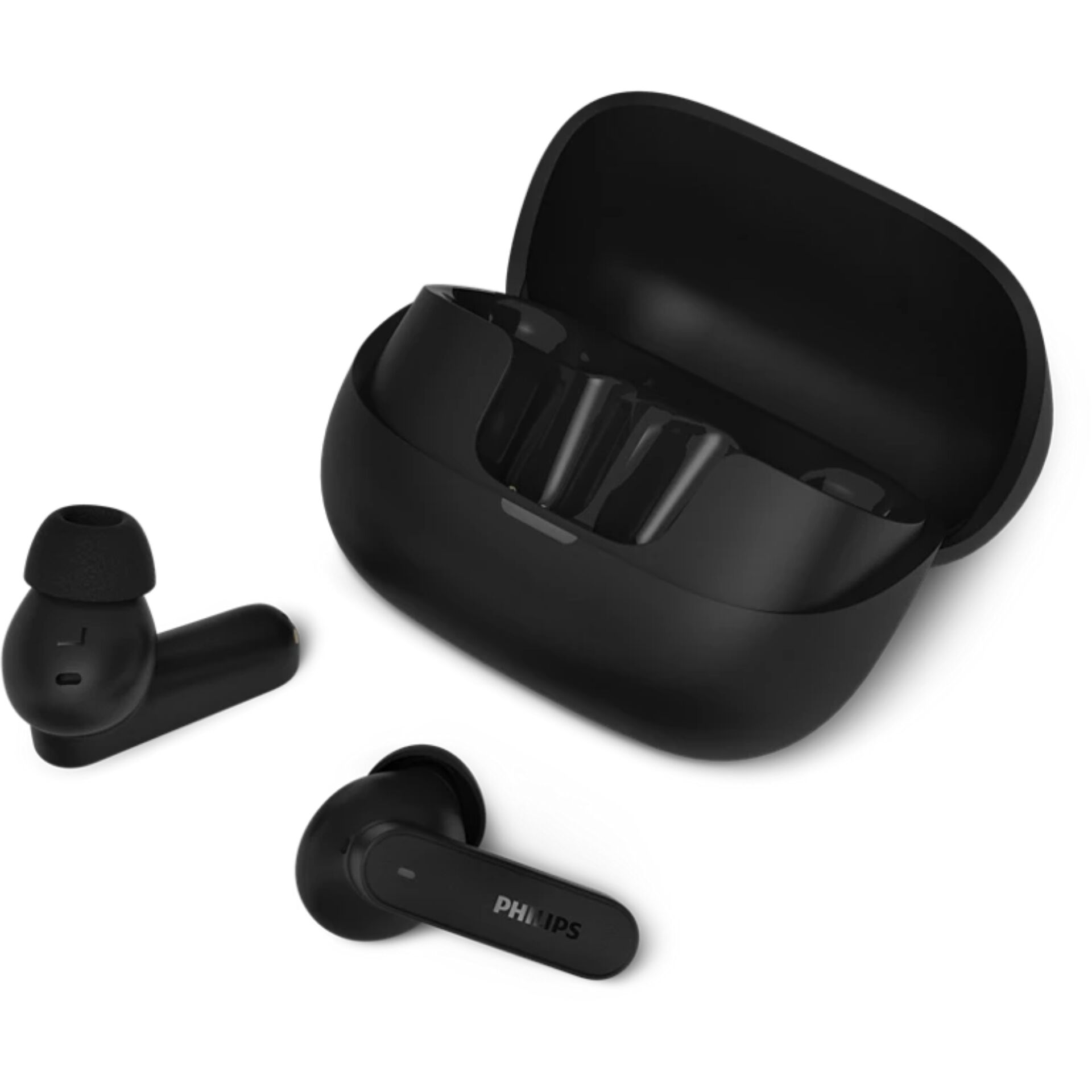 In-ear, Wireless, Earbuds, Ladestation, Schwarz