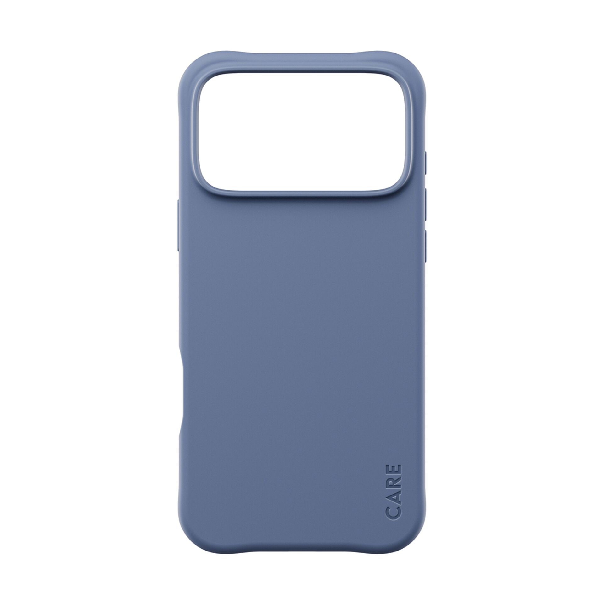phone case, blau, einfarbig, hart, CAREF