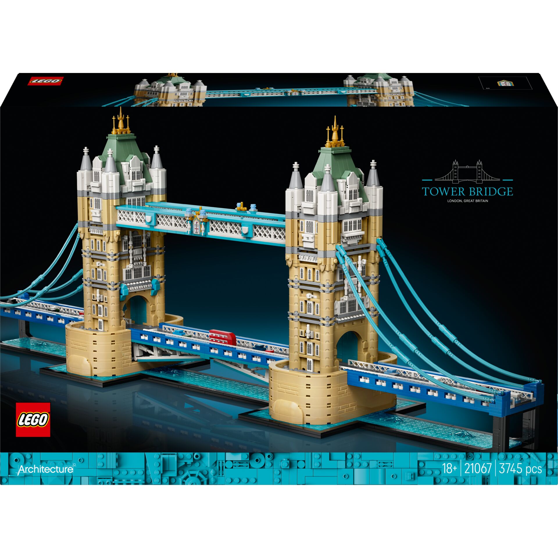 Lego, Brücke, Tower Bridge, Bausteine, Architektur