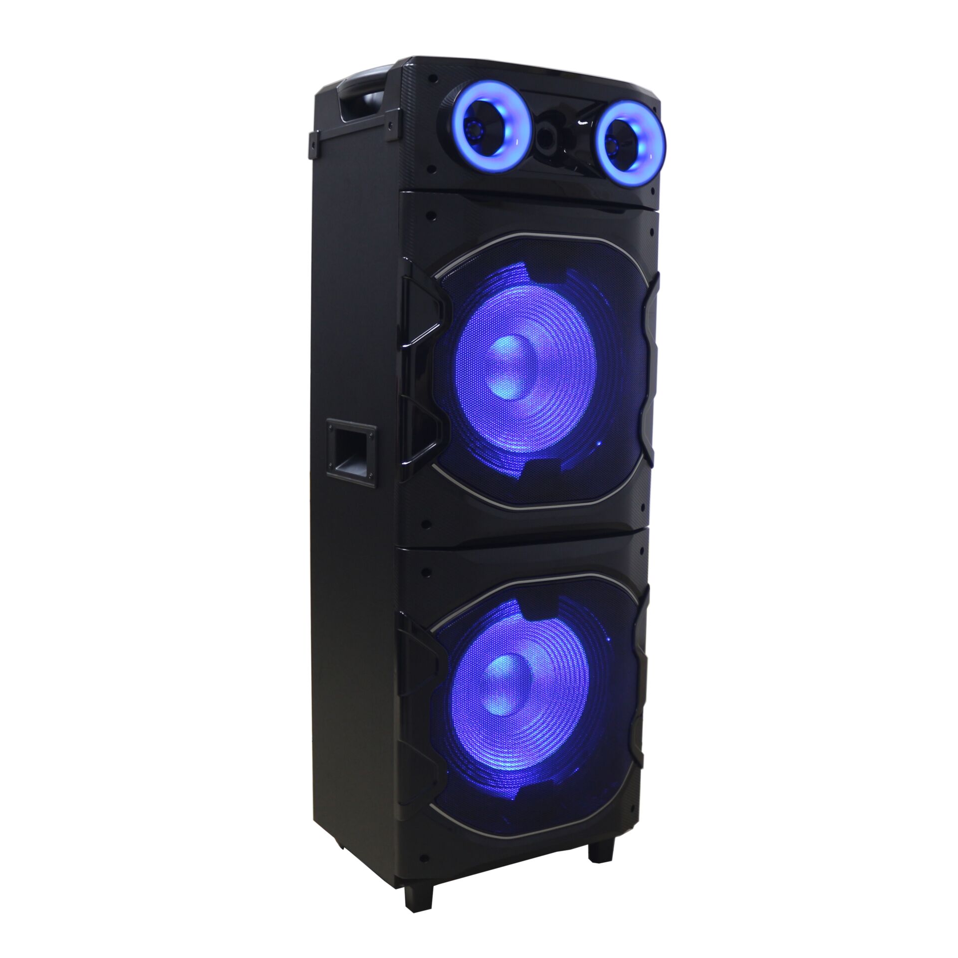 Bluetooth-Lautsprecher, RGB-Beleuchtung, Hochständer-Lautsprecher, 2.1-Kanal, Gehäuse-Lautsprecher