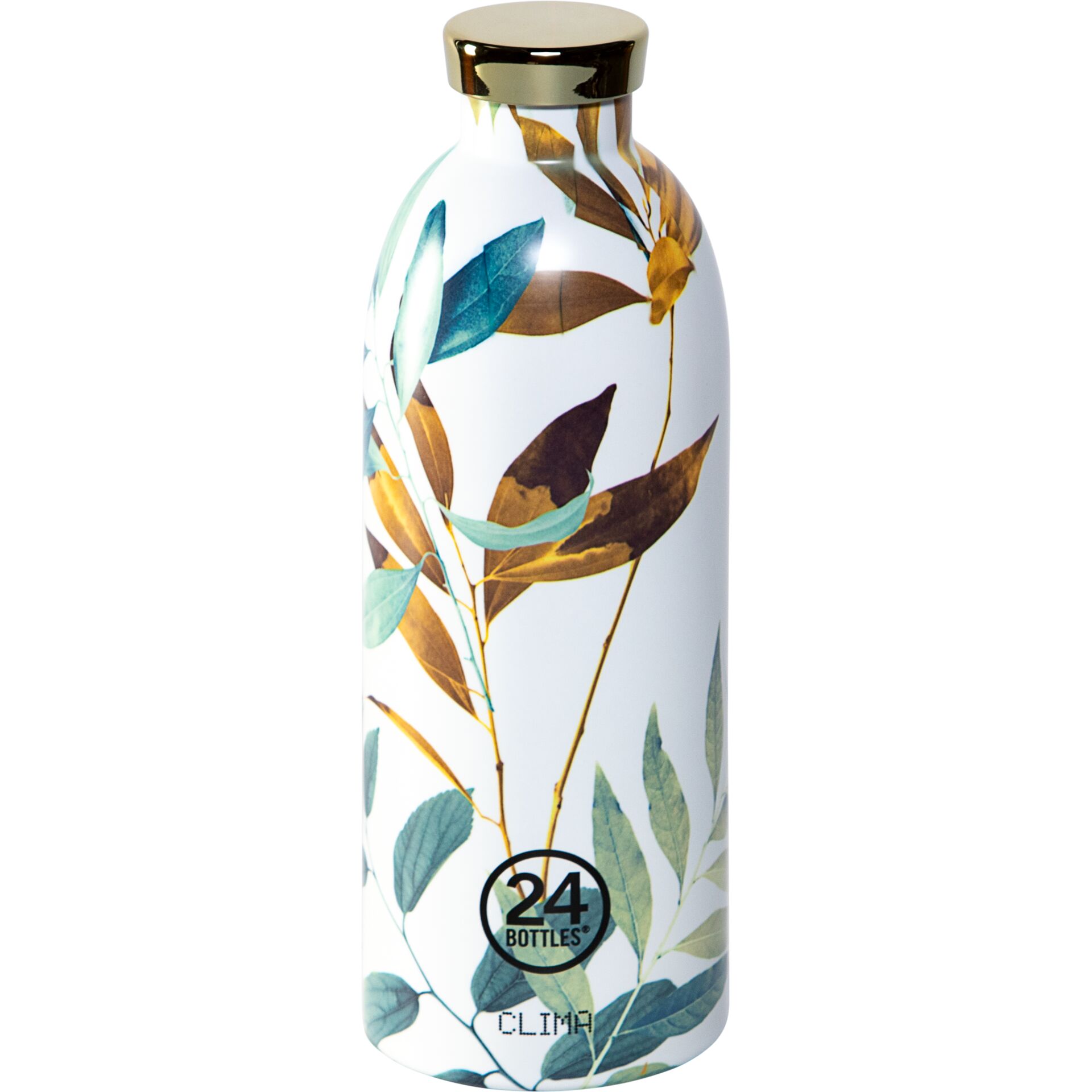 Flasche, Glasflasche, Blütenmuster, Blattdesign, Glänzender Deckel