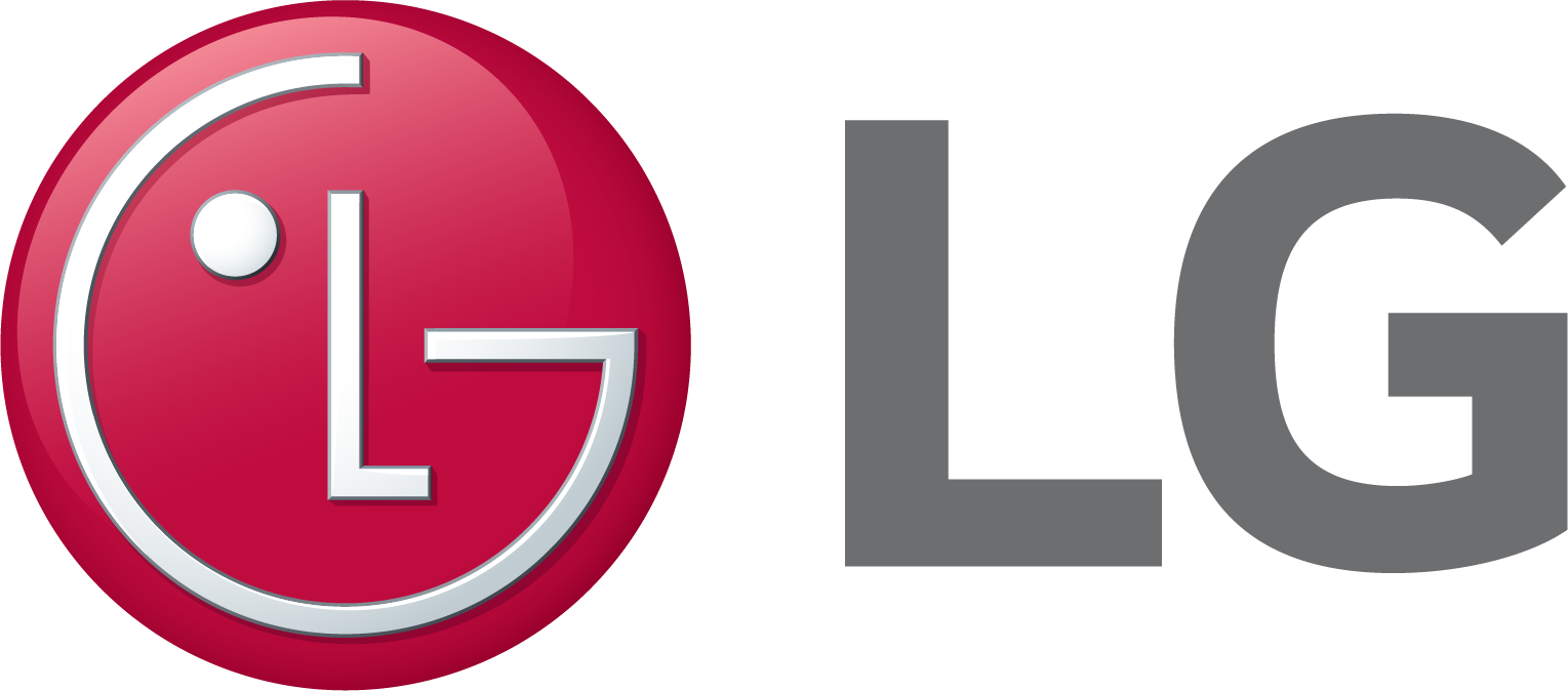 logo, LG, brand logo, red circle, letters LG