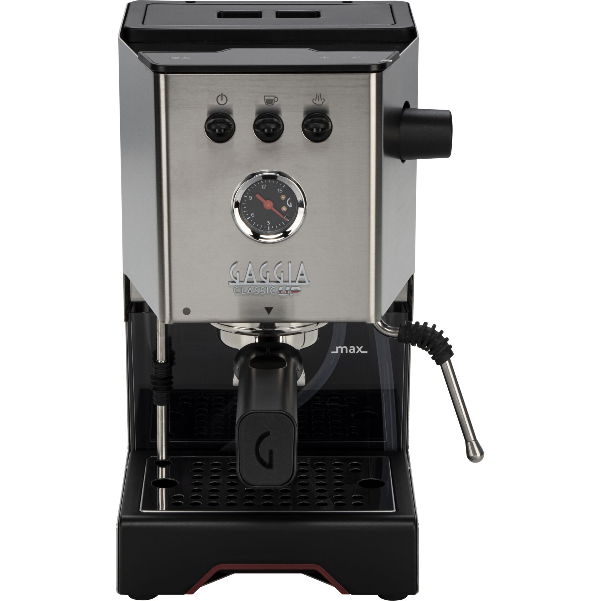 Espresso-Maschine, Kaffeemaschine, Gaggia, Portafilter, Stromschalter