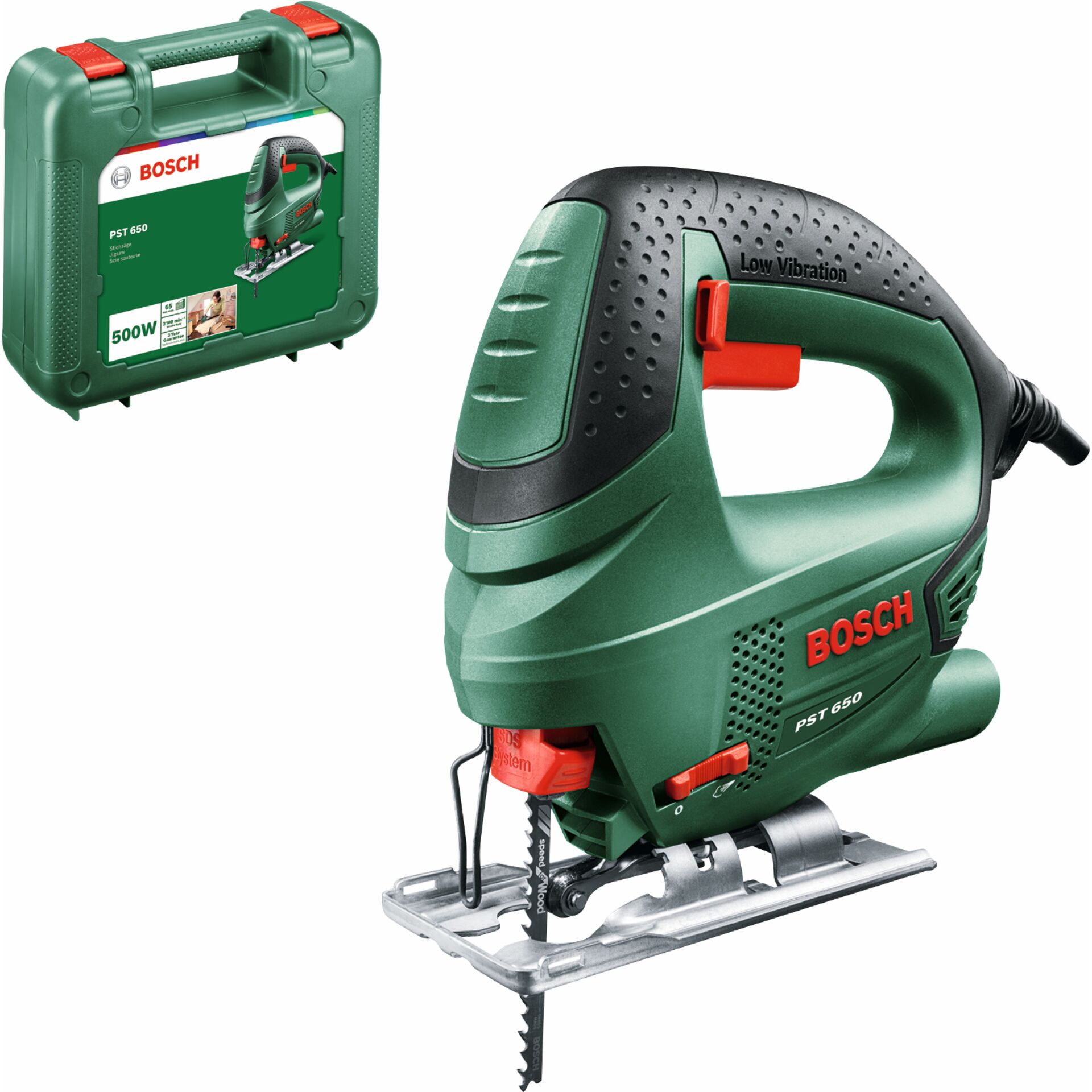 jigsaw, saw, orbital jigsaw, corded jigsaw, green color