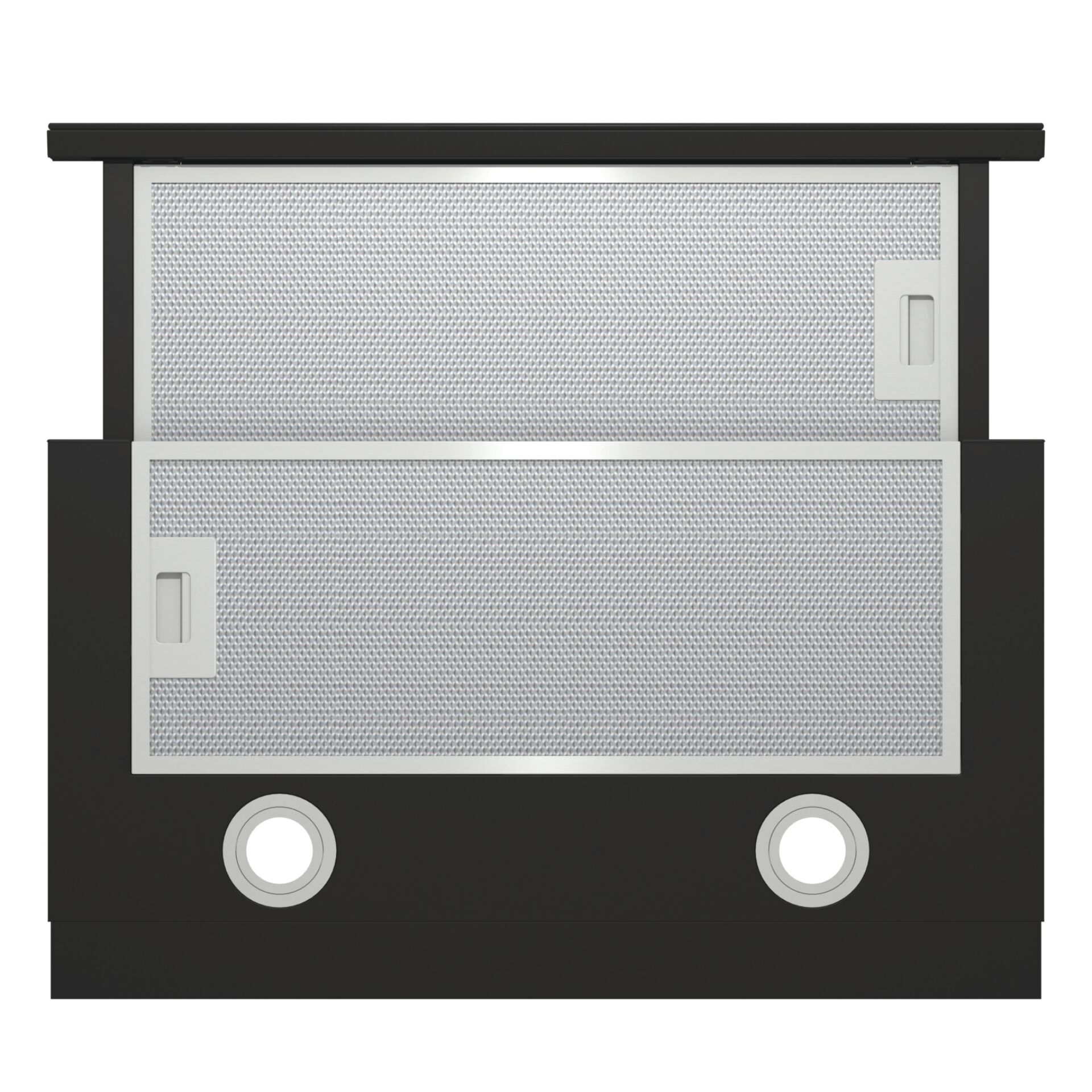 Kühlschrank, Küchenschrank, Metallgitter, Schwarz, Schlitzkarton