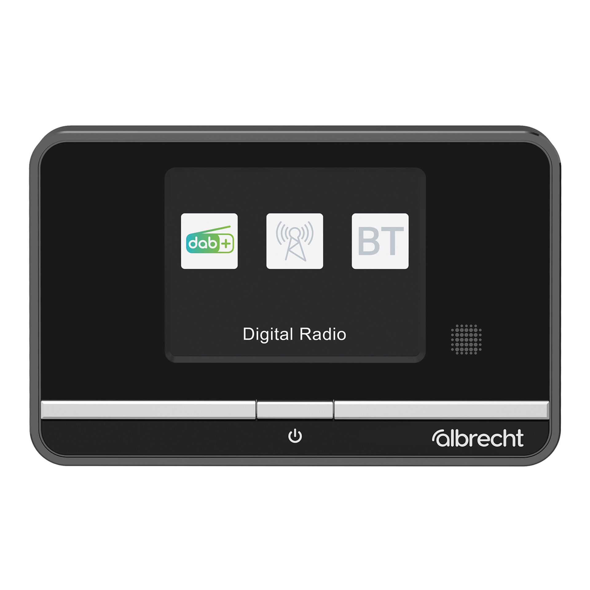 digitaler Radio,  tragbarer Radio, Albrecht Gerät, DAB, BT