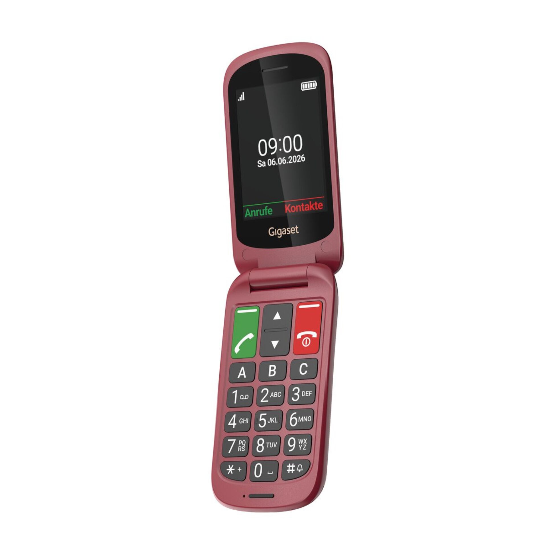 Flip-Phone, Klapphandy, Pink, Ziffernblock, Kleiner Bildschirm