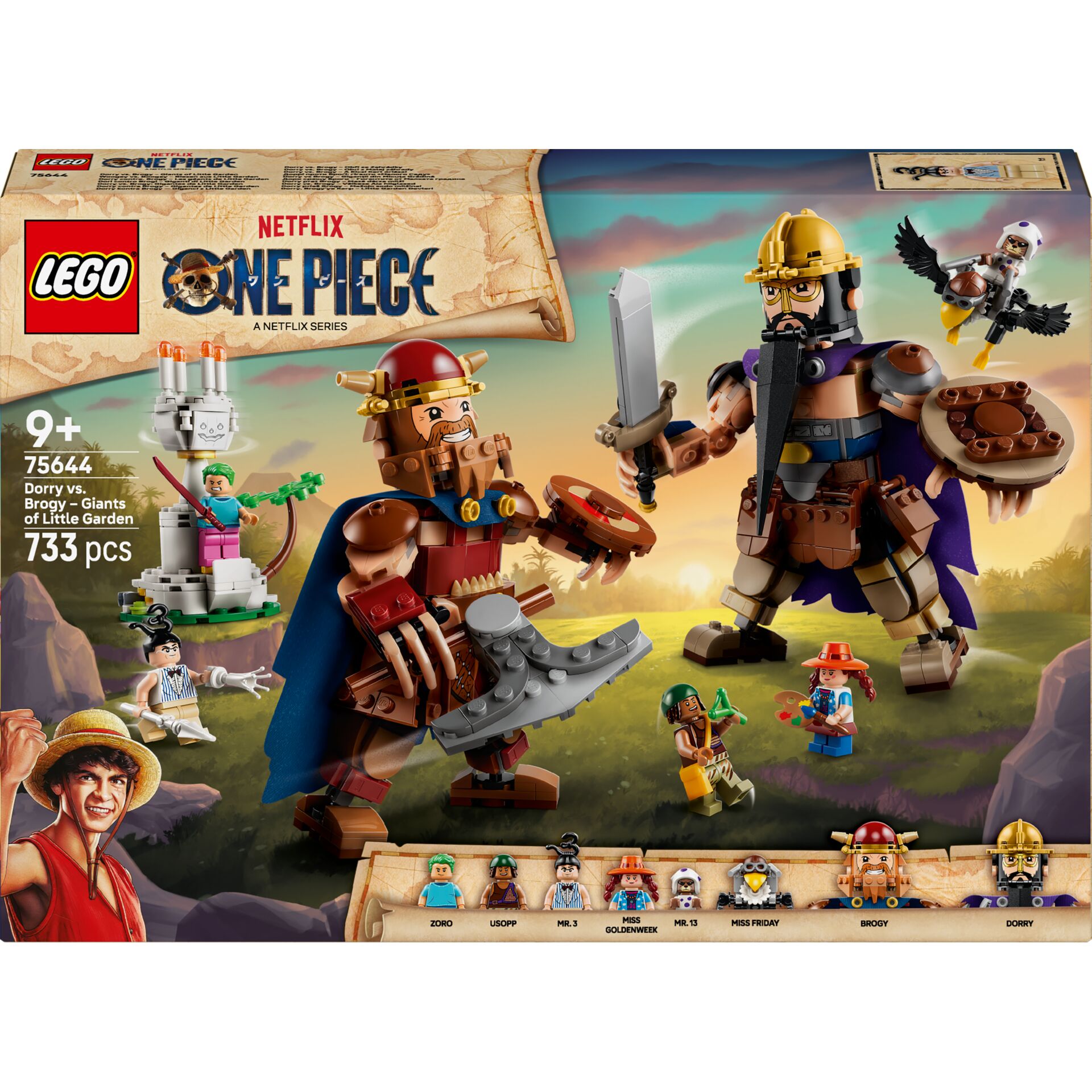 Lego, One Piece, Bausatz, Figuren, 733 Teile