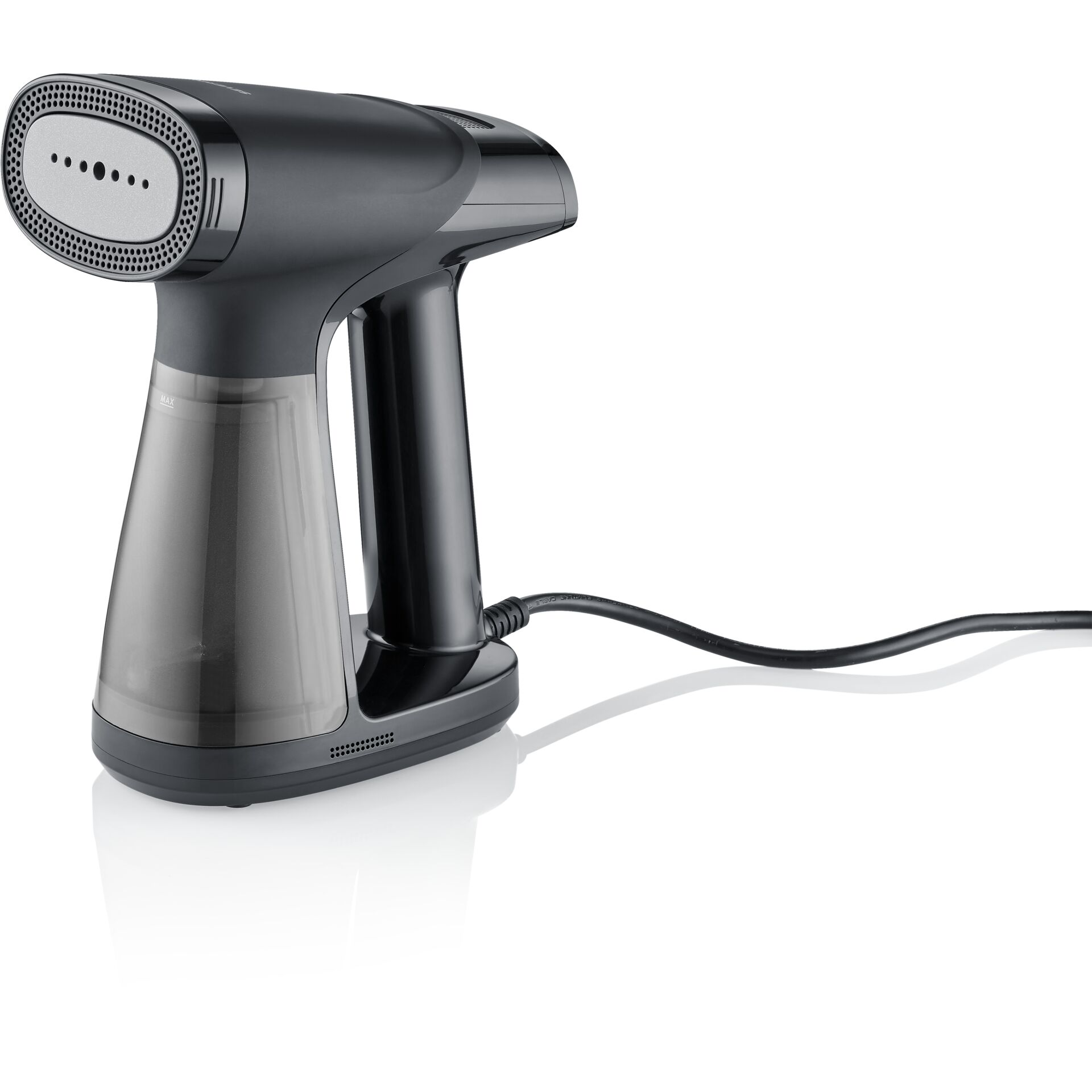 Handheld steamer, Dampfer für Kleidung, Stoffdampfer, Kabelgebundene Anwendung, Transparenter Wassertank