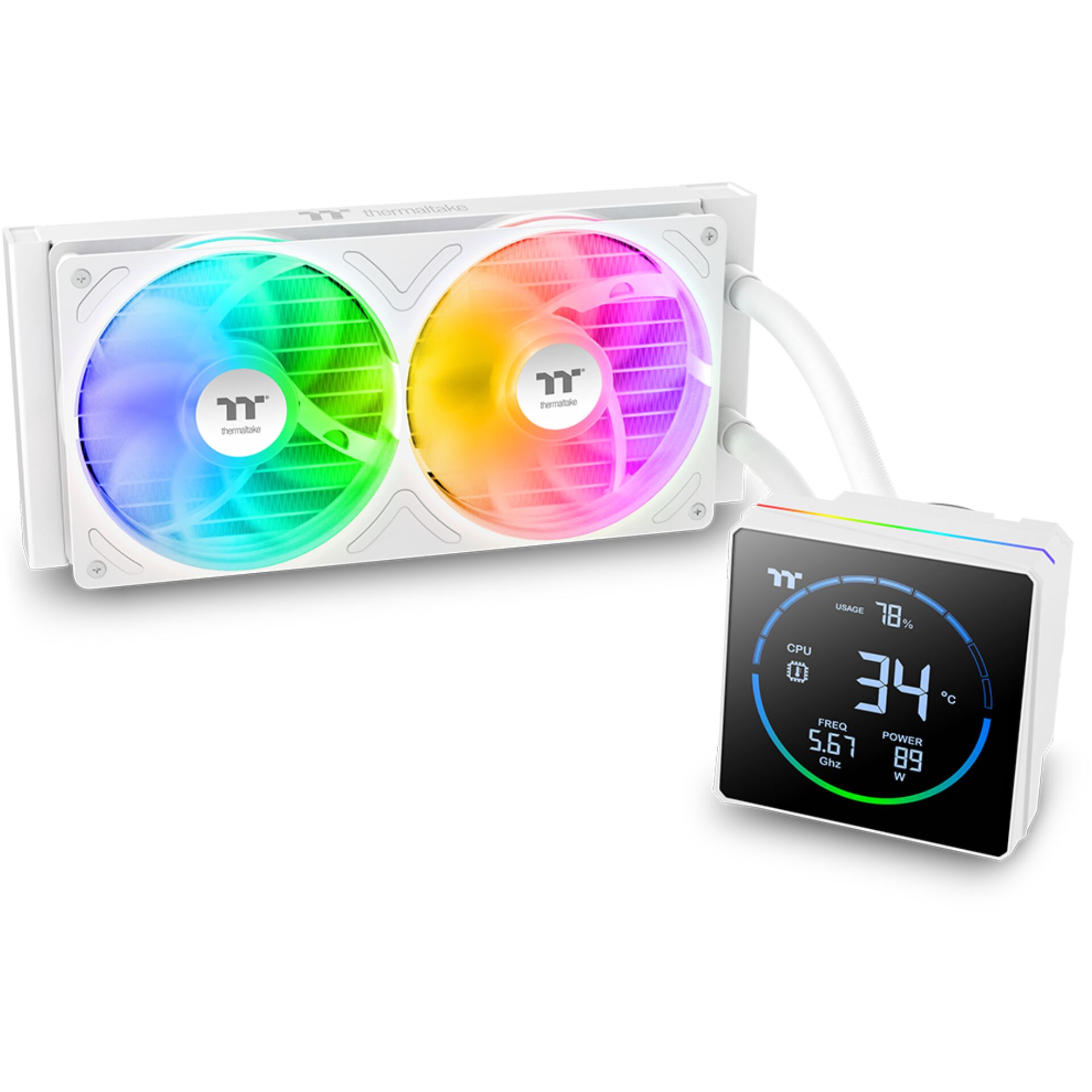RGB-Kühlung, Luftkühlung, Doppelfan, RGB, Baukasten