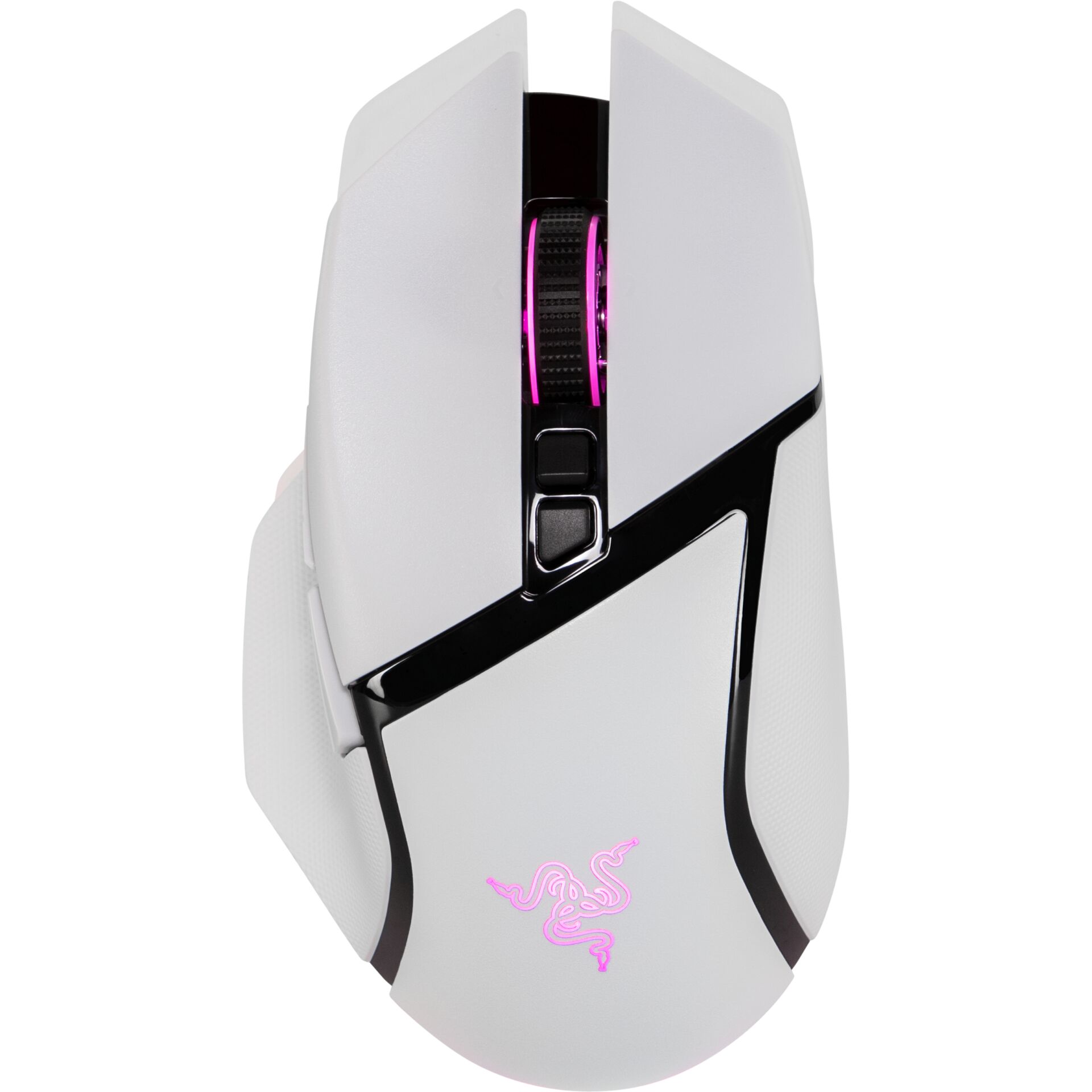 Gaming Maus, Weiß, RGB-Beleuchtung, Kabelgebunden, Ergonomisch