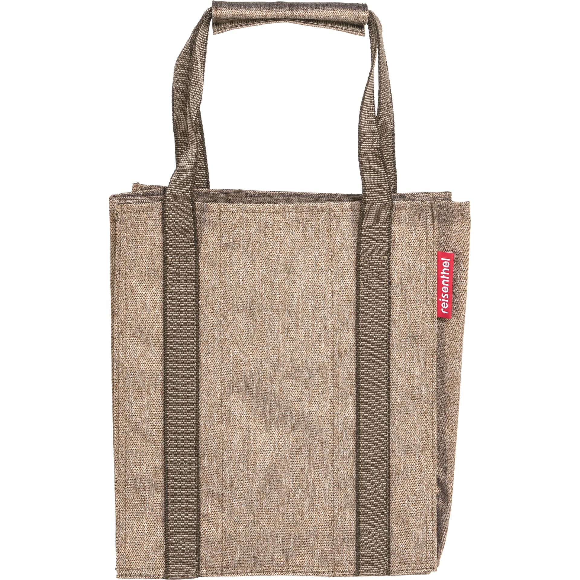 Tasche, Tote, Stofftasche, Gurtband, braun