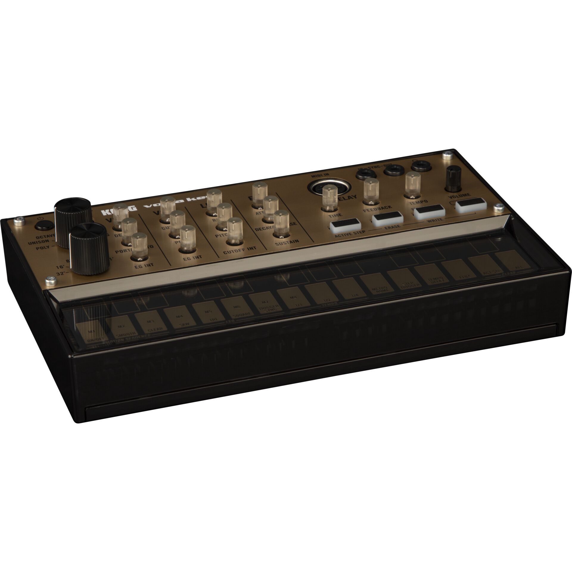 Synthesizer, Drum machine, Analog, Groove box, Keyboard
