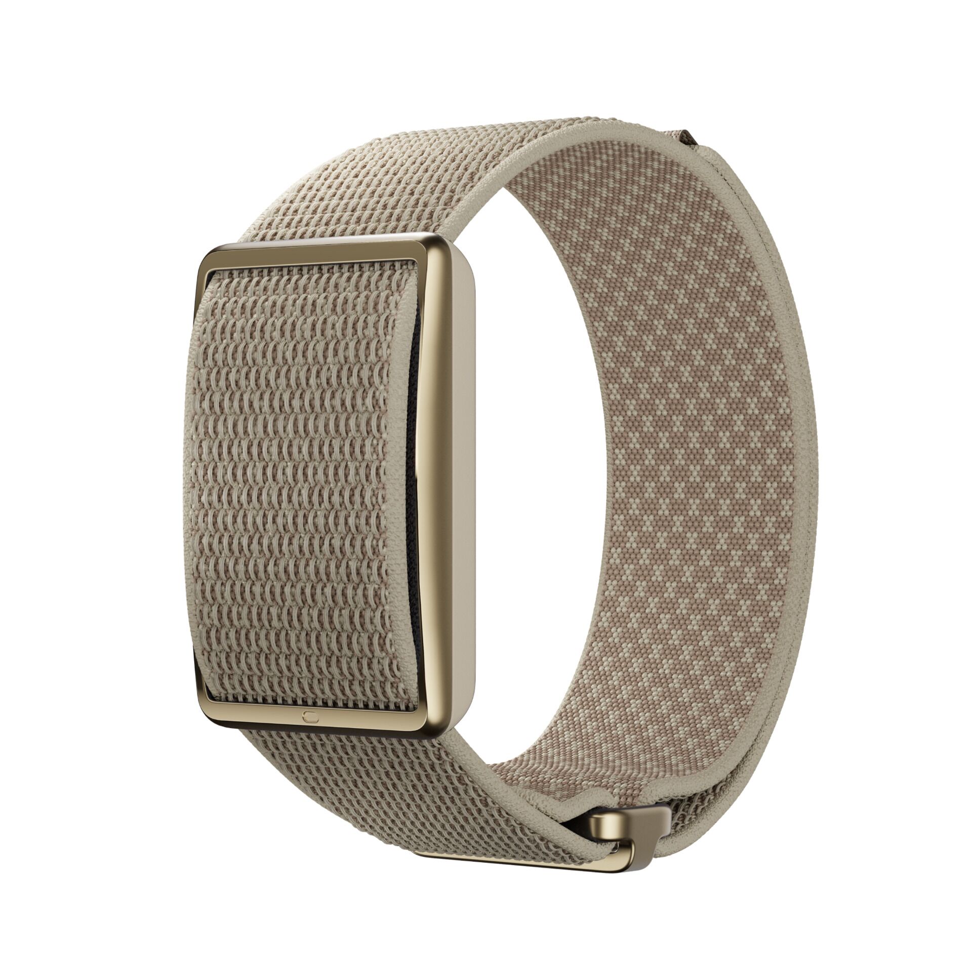 Armband, Nylonband, Metallrahmen, Mesh-Design, Gewebtes Band