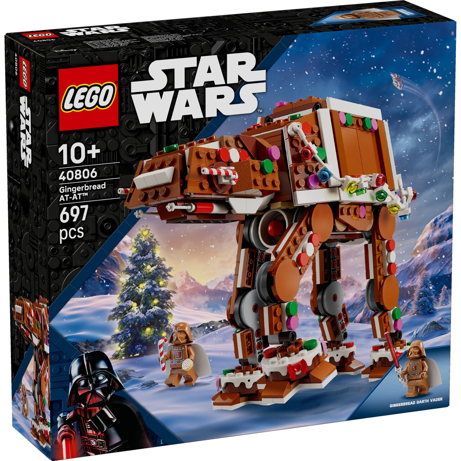 Star Wars, Lego, AT-AT, Gingerbread, 697 pieces