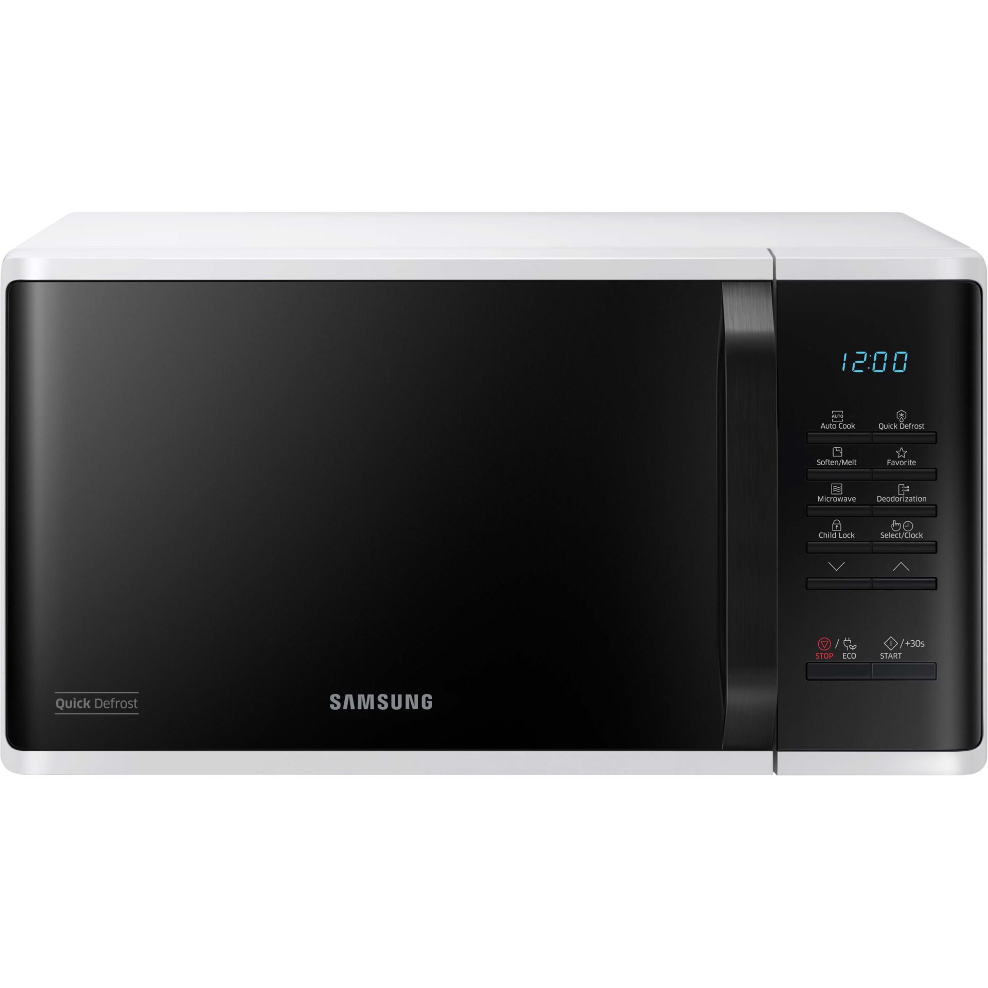Mikrowelle, Samsung, Schwarz, Küchengerät, Dampfgarfunktion