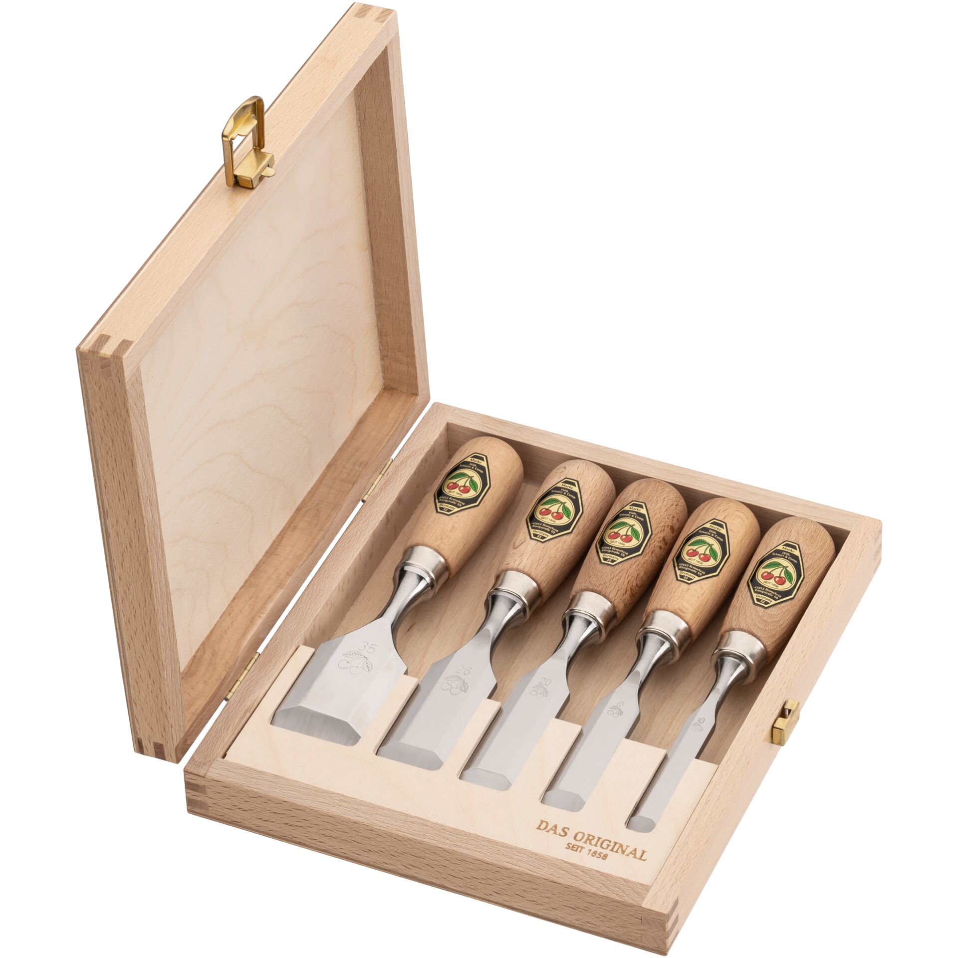 Holzbox, Meißel-Set, Holzbearbeitung, Holzgriff, Werkzeugset