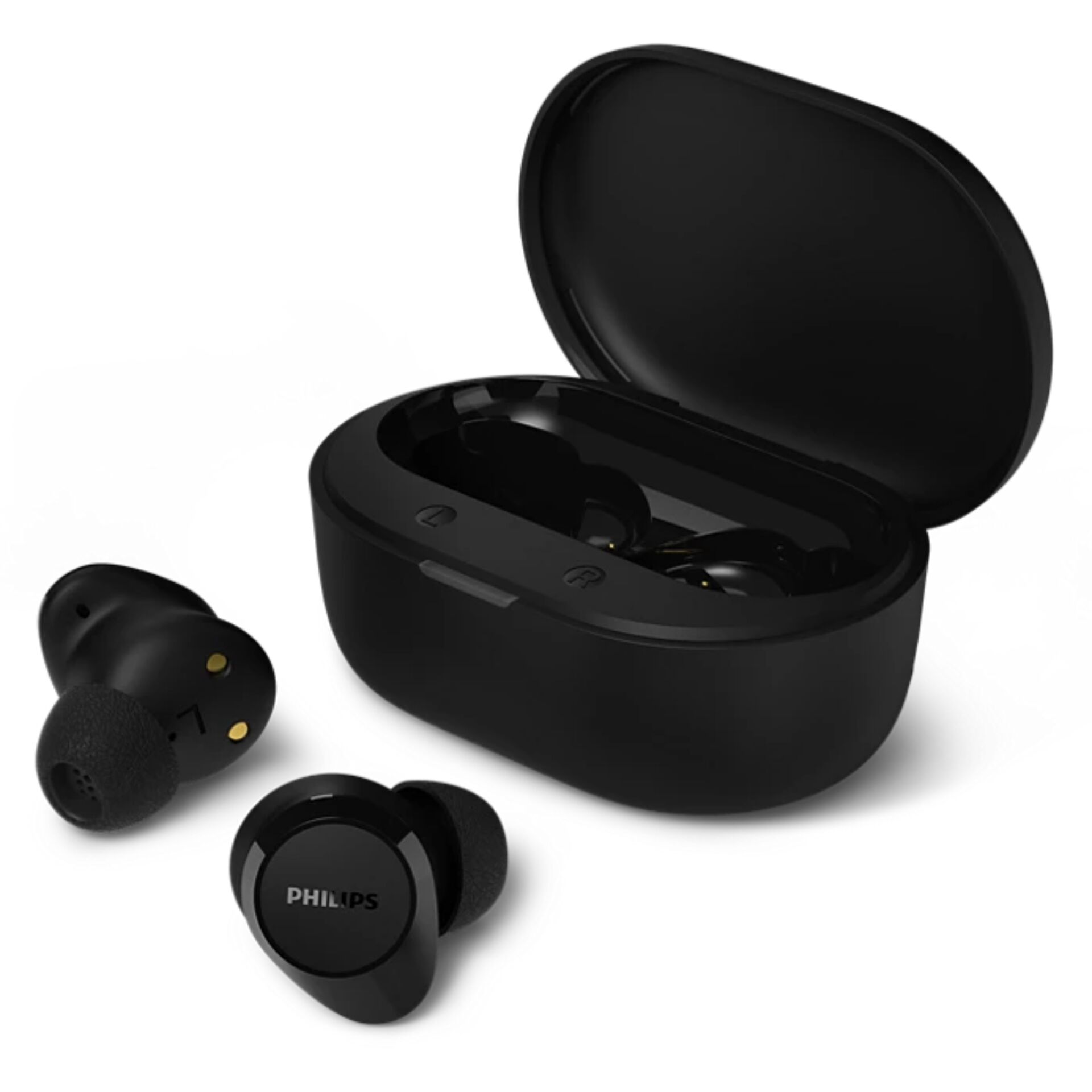 In-Ear Flags, Wireless earbuds, Schwarz, Ladehülle, Philips