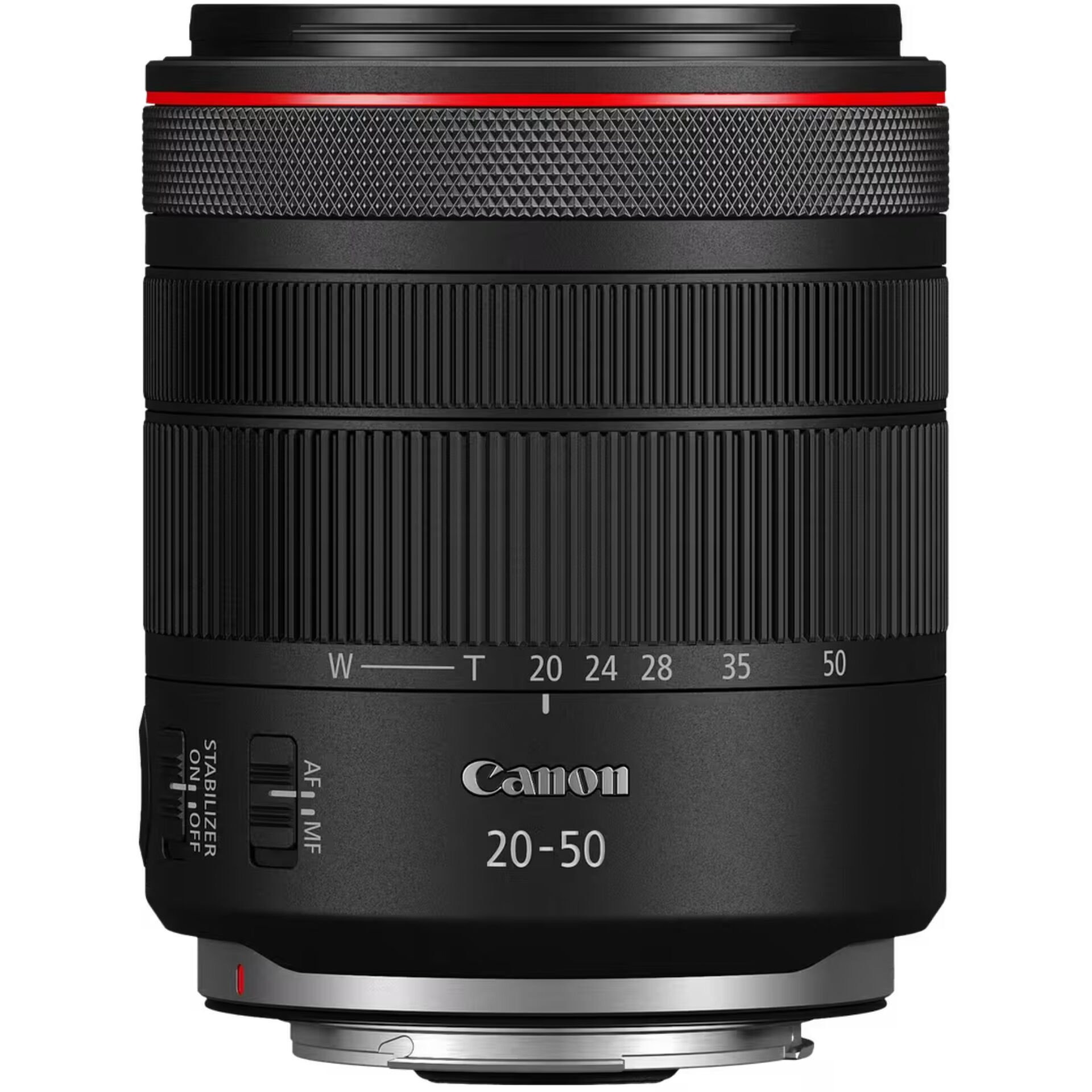 Canon-Objektiv, 20-50mm, Zoomobjektiv, RF-Mount, Manueller Fokusring