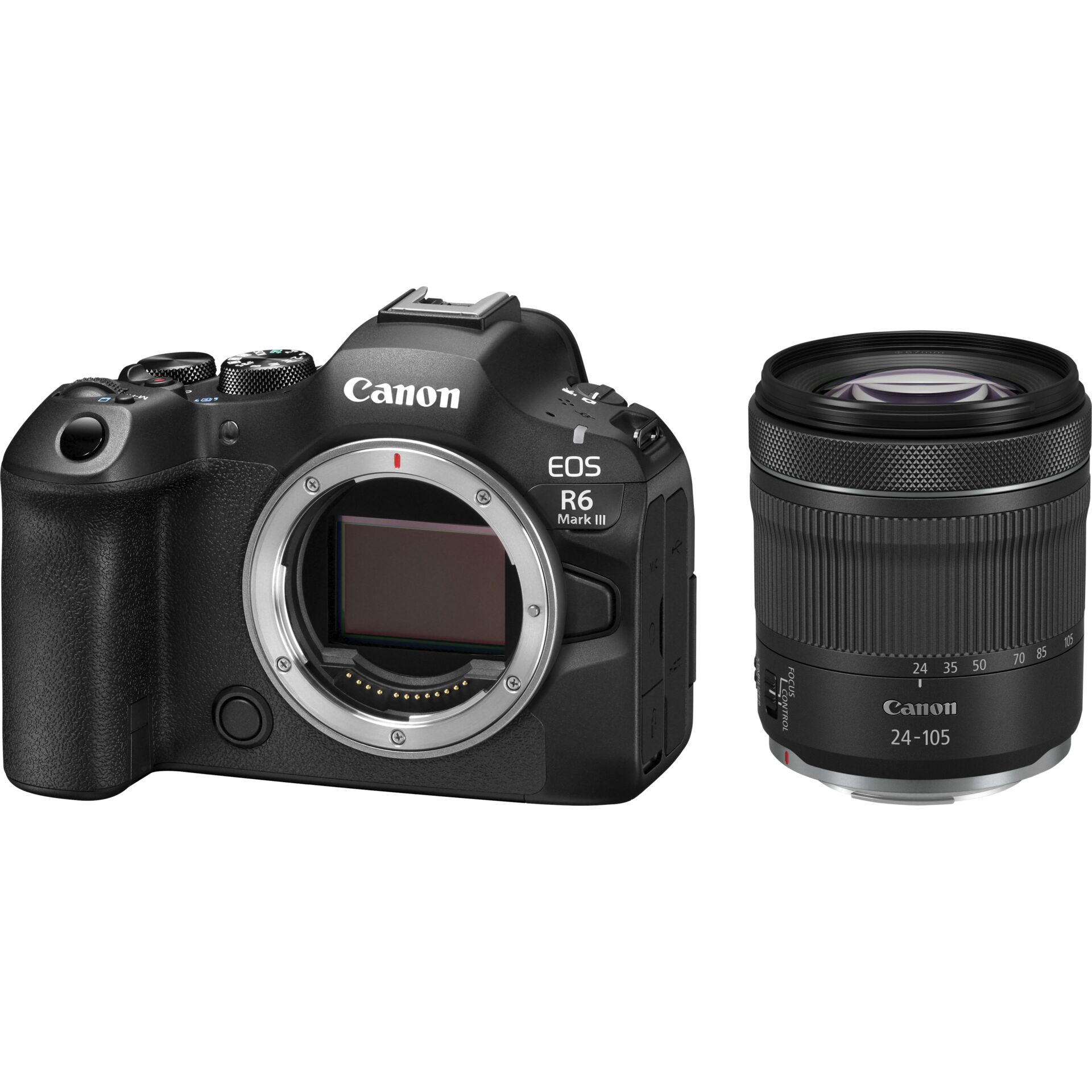 DSLR, Canon, EOS R6 Mark III, 24-105 lens, Camera body, DSLR, Canon EOS, R6, Body, Objektiv 24-105