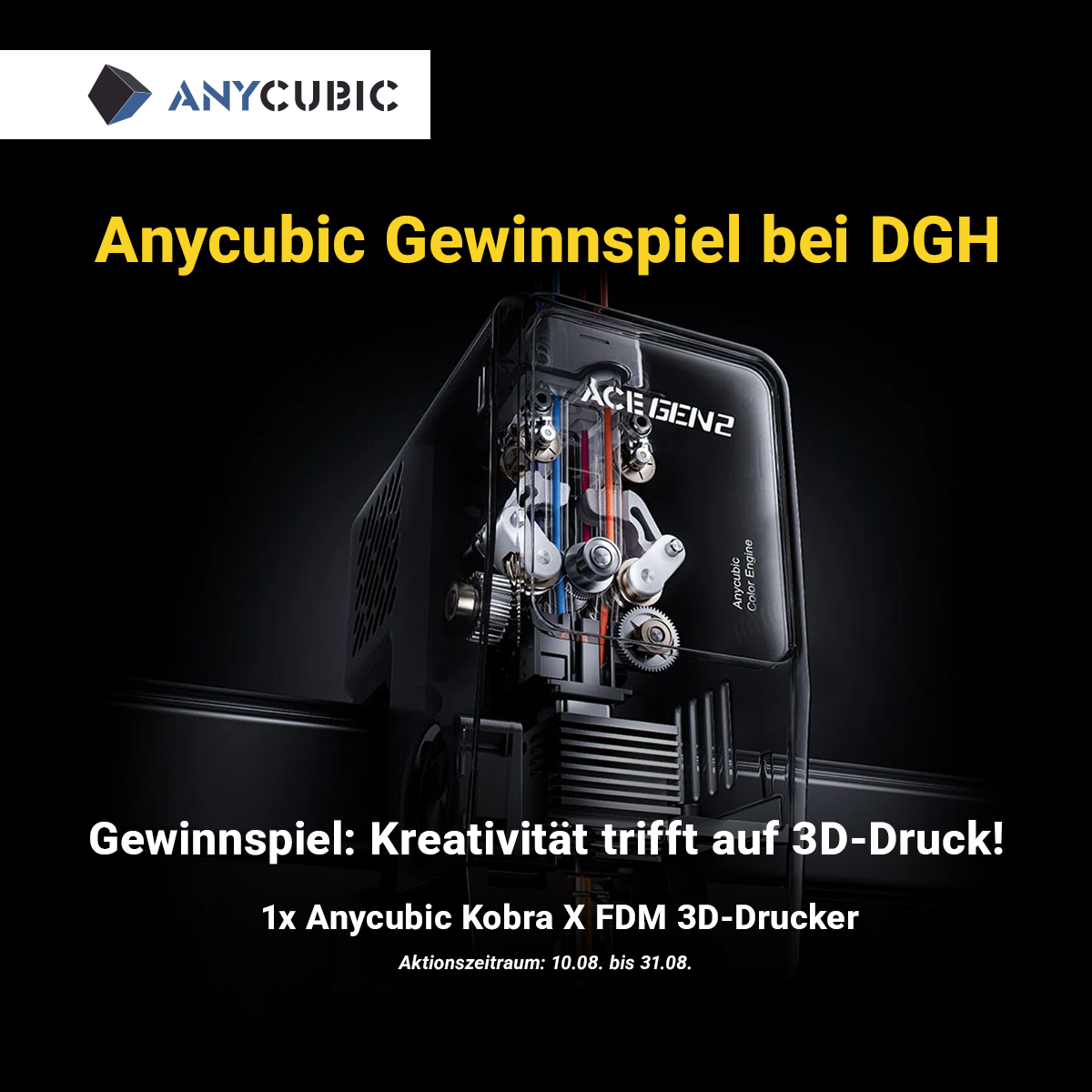 3D-Drucker, Drucker, Kobra X, Anycubic, FDM