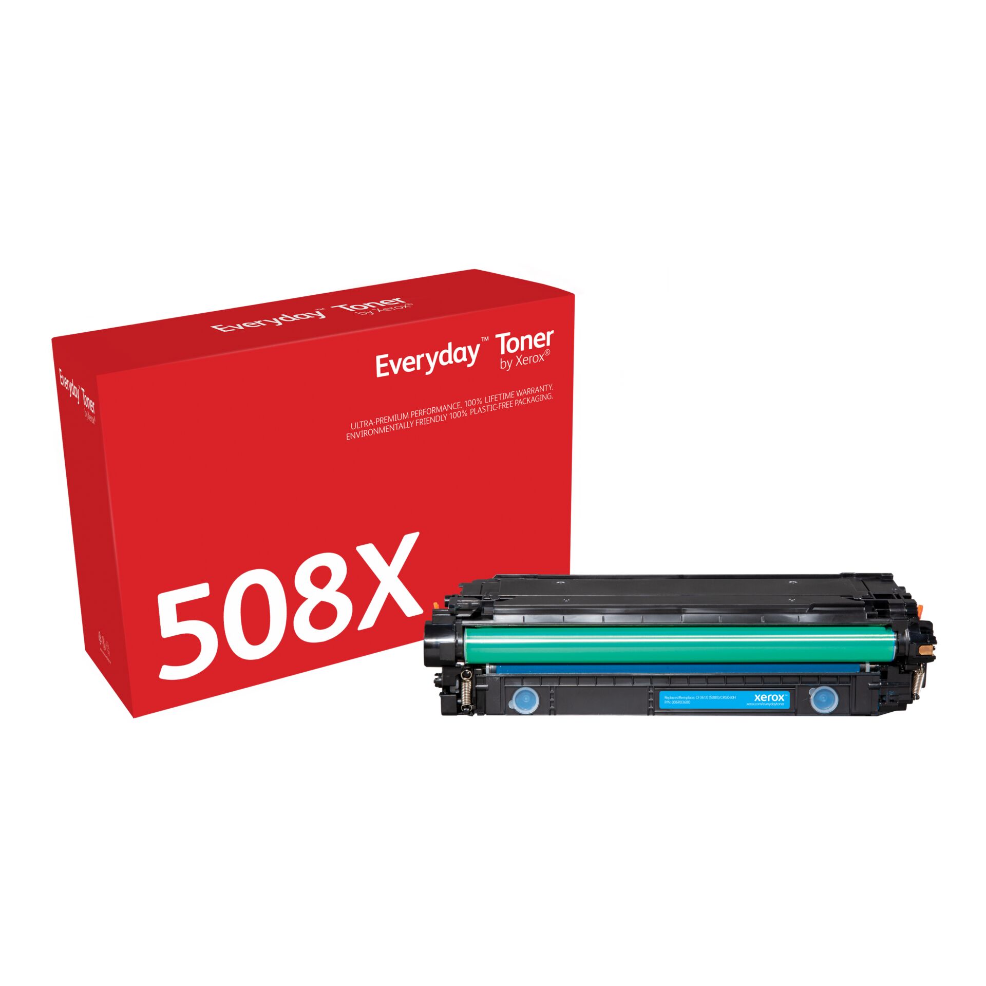 Toner, Tonerkassette, Xerox kompatibel, Magenta/Grüner Toner, 50/58X