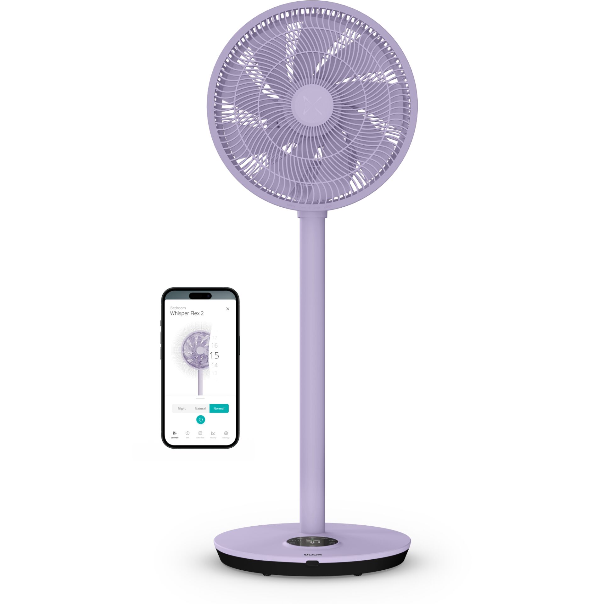 ventilator, turmventilator, lila, verstellbar, intelligente steuerung