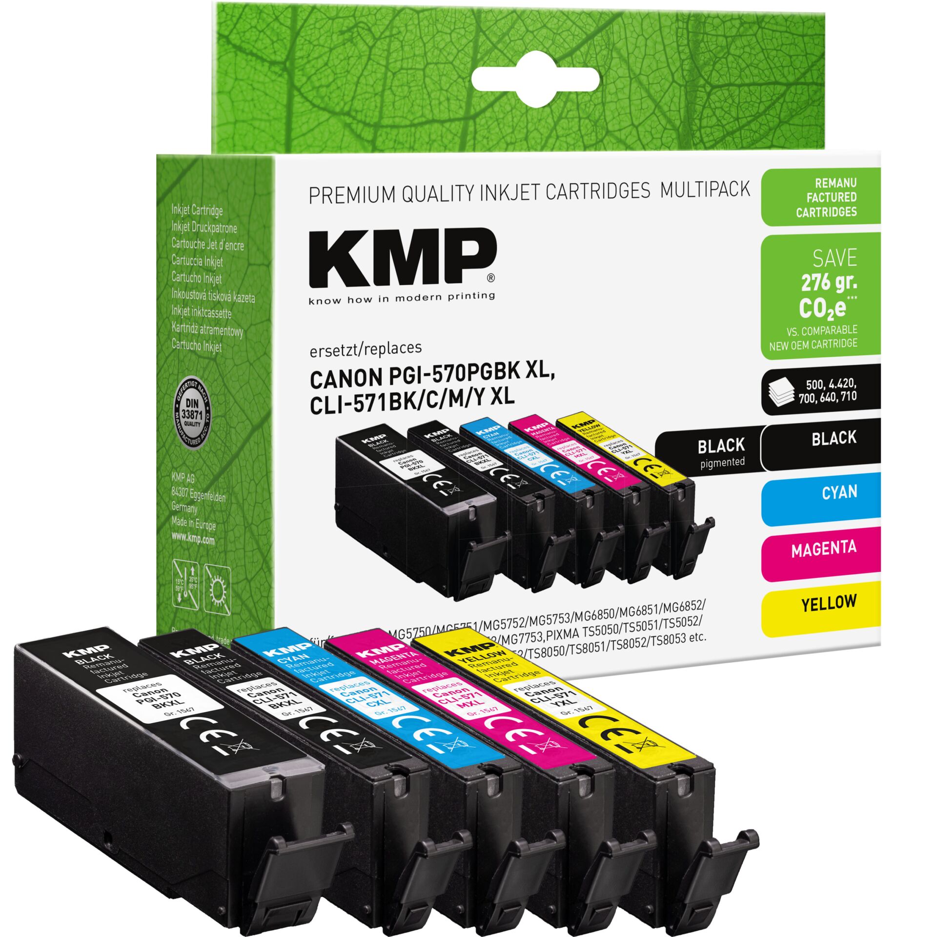 Adapter, Elektronik, tintepatronen, druckerpatronen, inkjetpatronen, multicolor, ersetzt