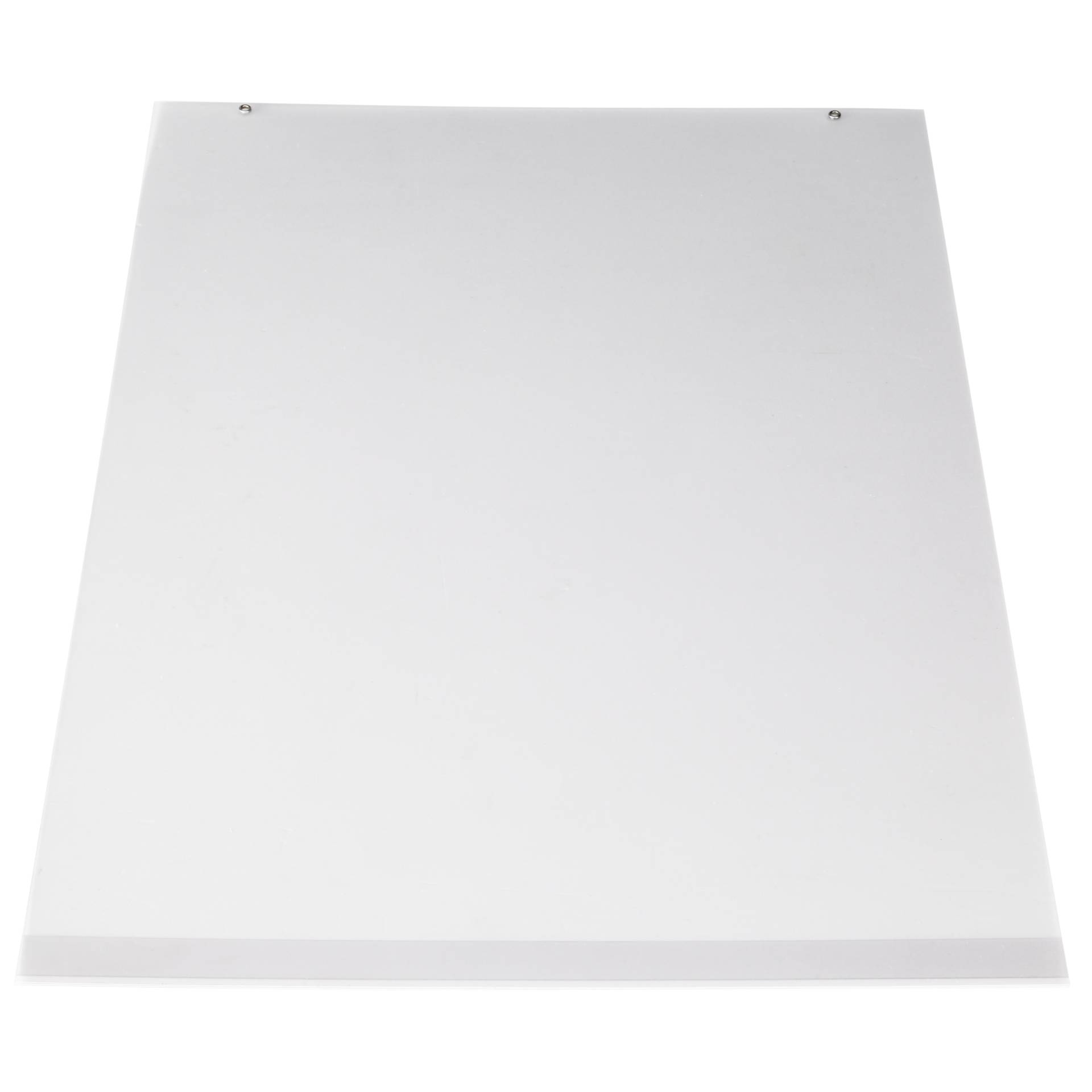 weißes Panel, geneigte Platte, flaches Panel, Montageplatte, Schraubenlöcher