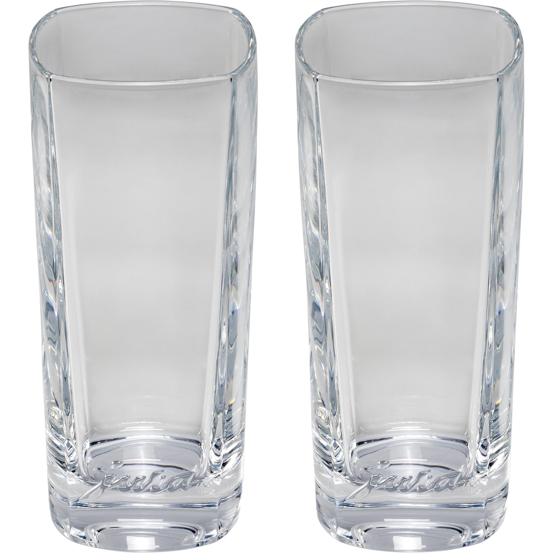 hals-glas, shot-glass, clear-glass, stemless, set-of-two