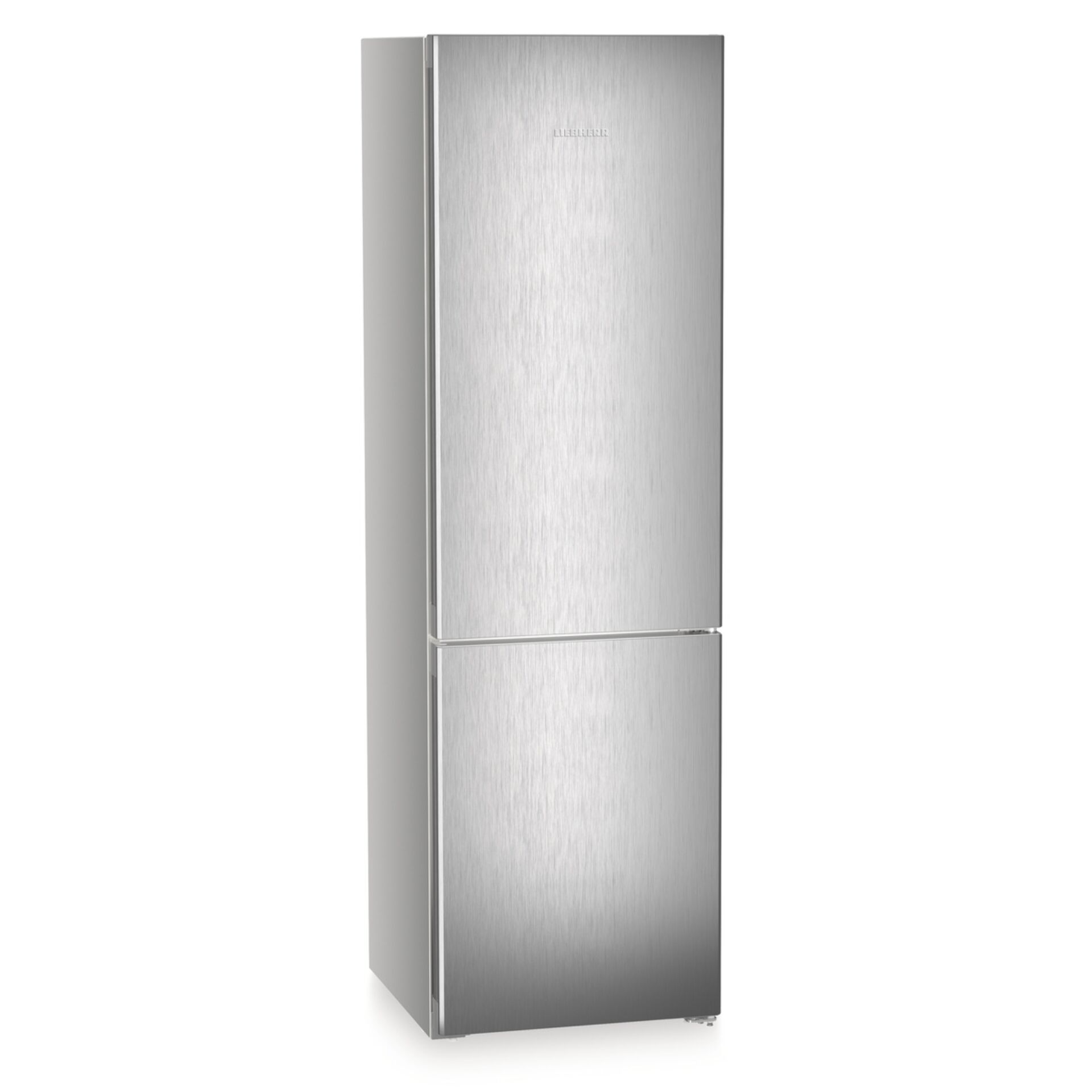 kühlschrank, stahlstahl, doppeltür, silber, gerät