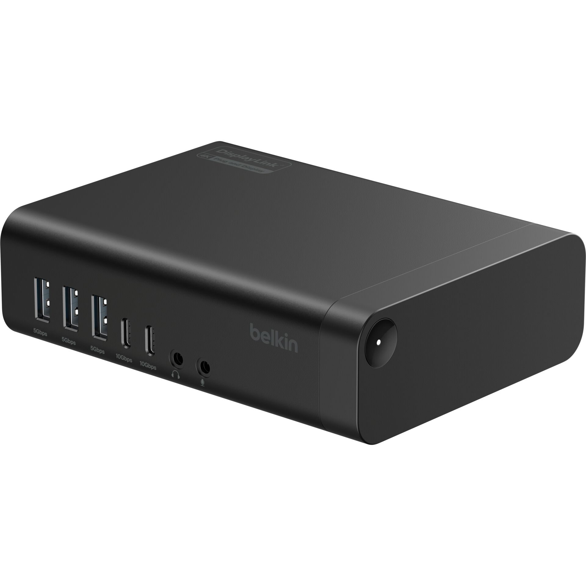 USB-C Hub, Docking Station, Belkin, Schwarz, Mehrfachanschluss