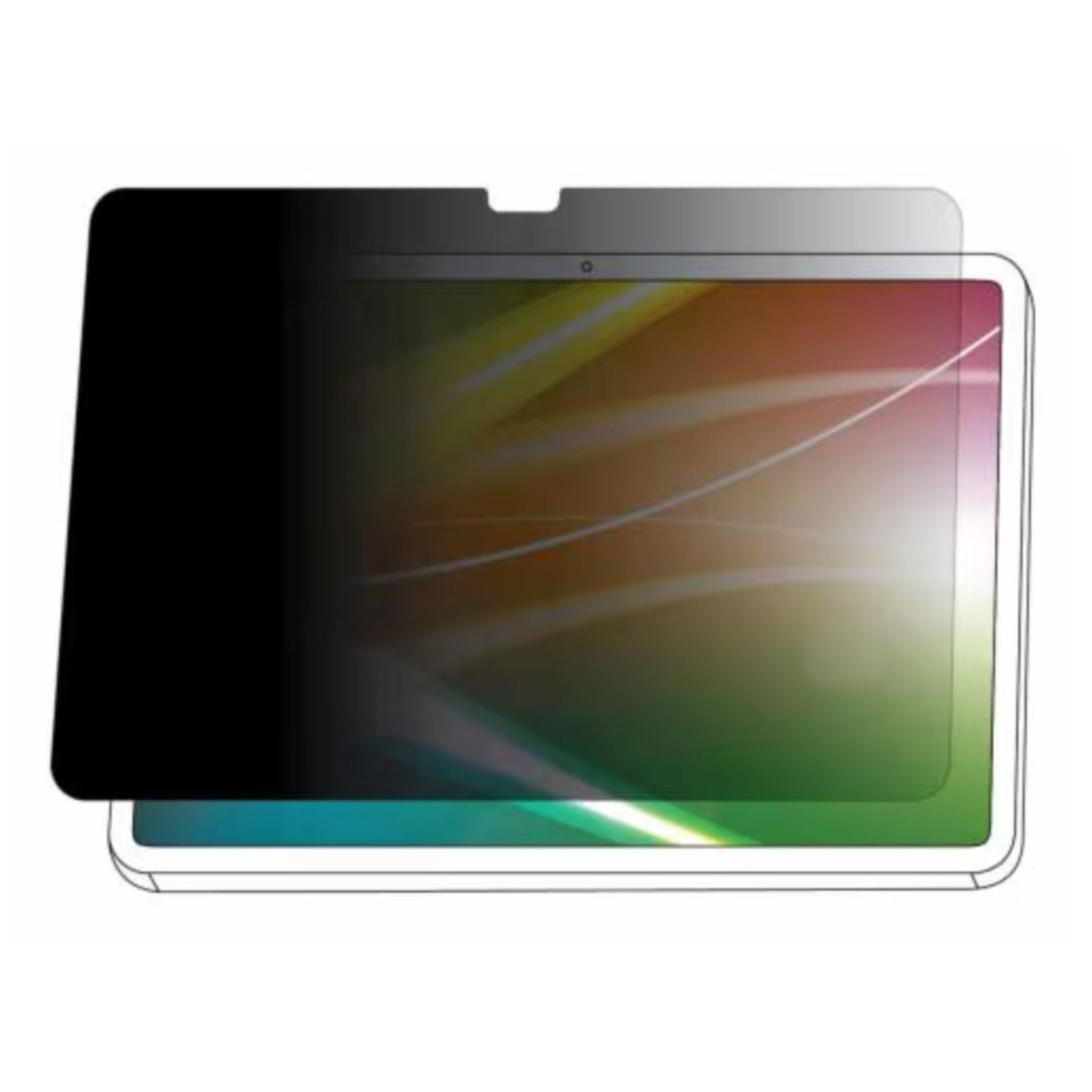 Bildschirmfolie, Tablet-Schoner, Transparent, Glasbildschirm, Kantennotch