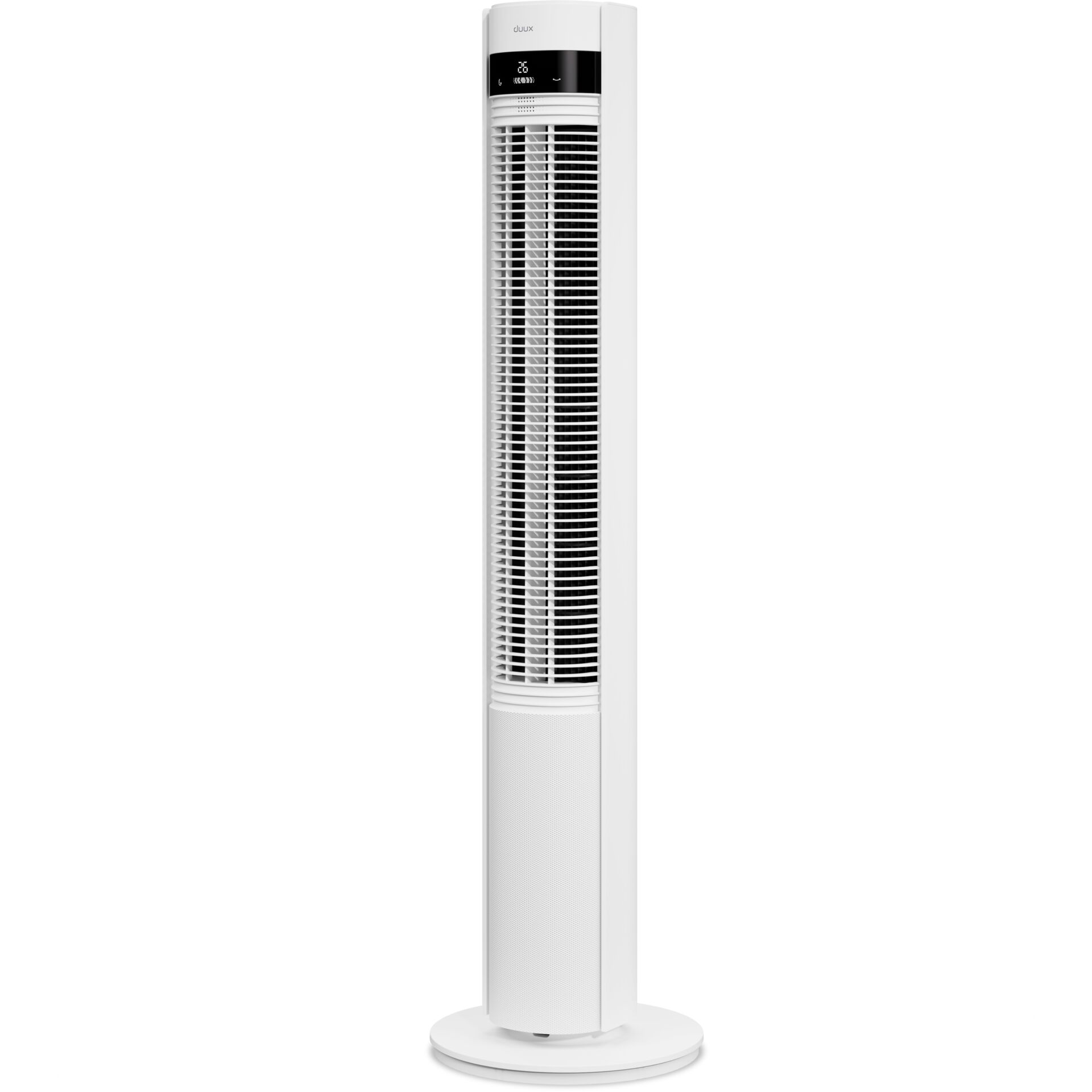 Standventilator, Turmventilator, Luftkühlung, Gehäuseweiß, 3D-Luftstrom