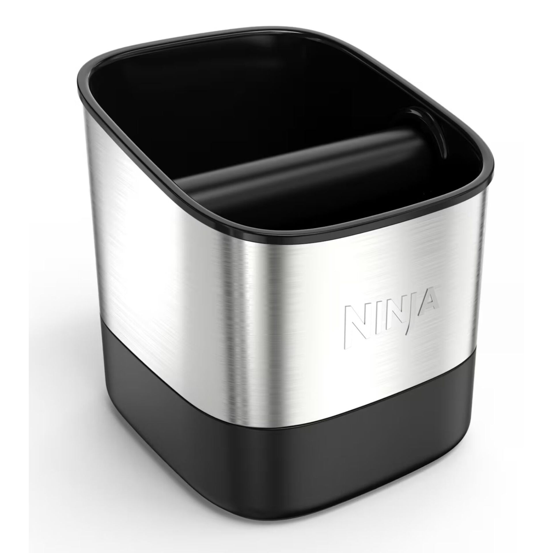 Toaster, Brushed metal, Edelstahl, schwarze Basis, Ninja