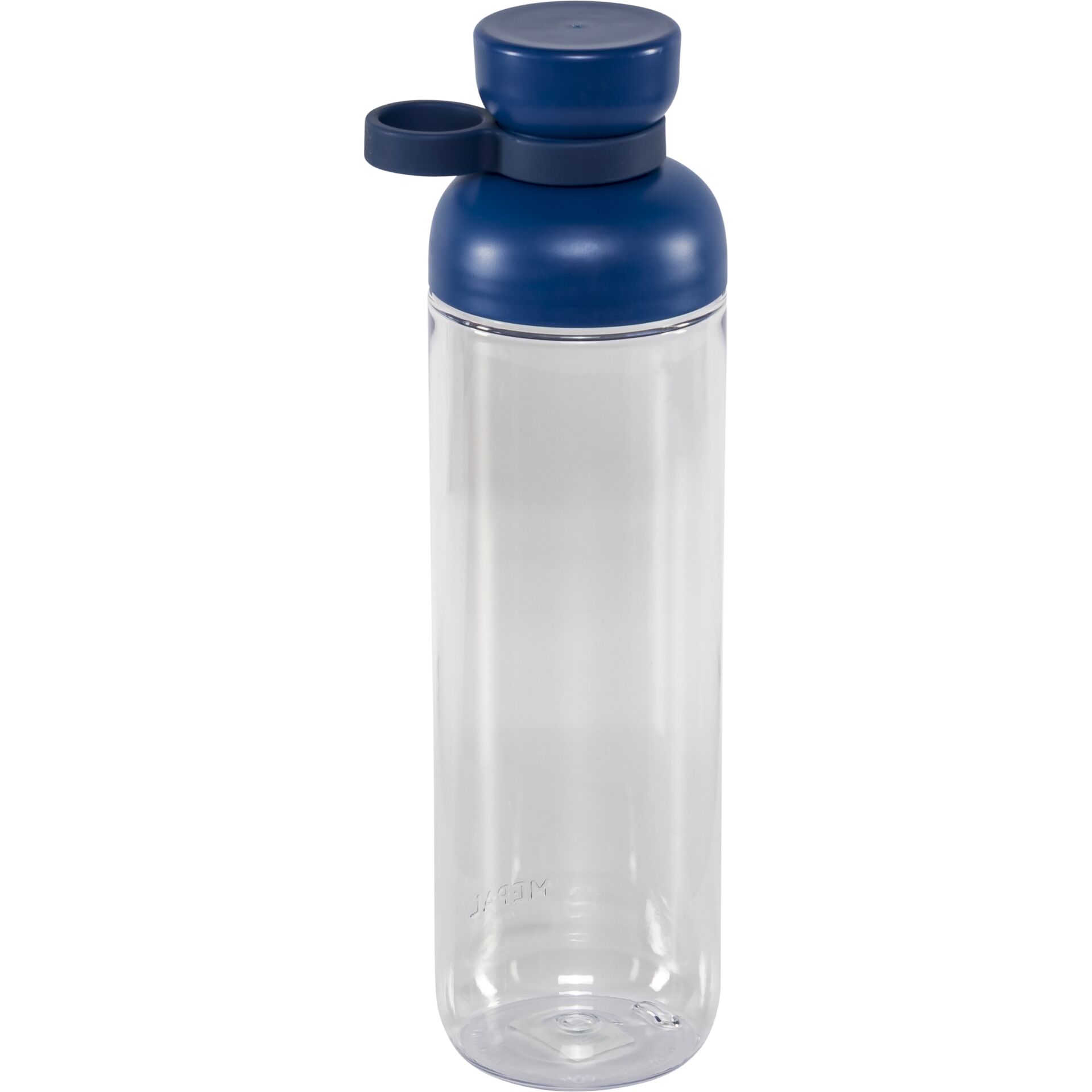 Trinkflasche, Wasserflasche, Glasflasche, Blau, Schraubverschluss