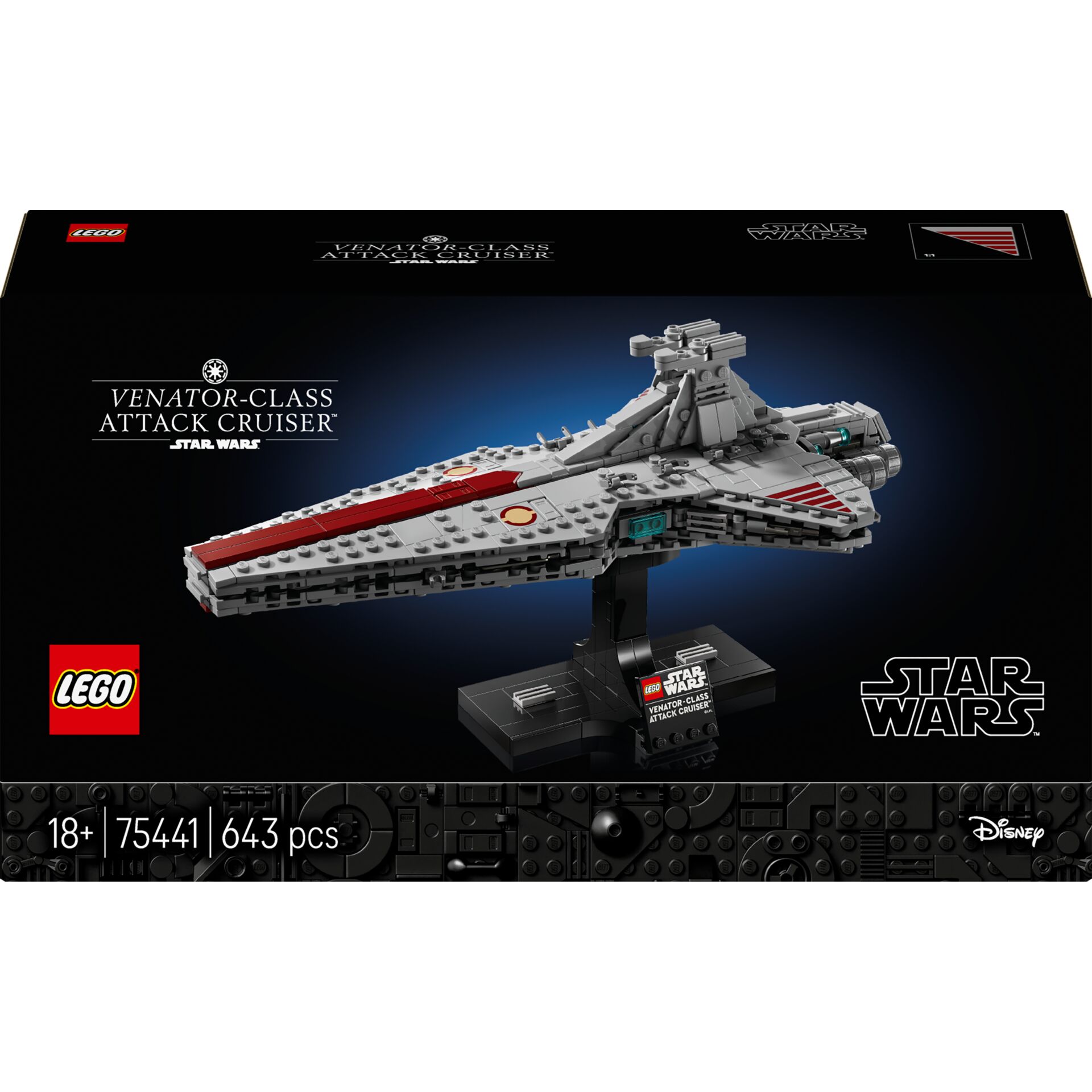 Star Wars, Venator-Klasse, Angriffs-Kreuzer, LEGO, Set