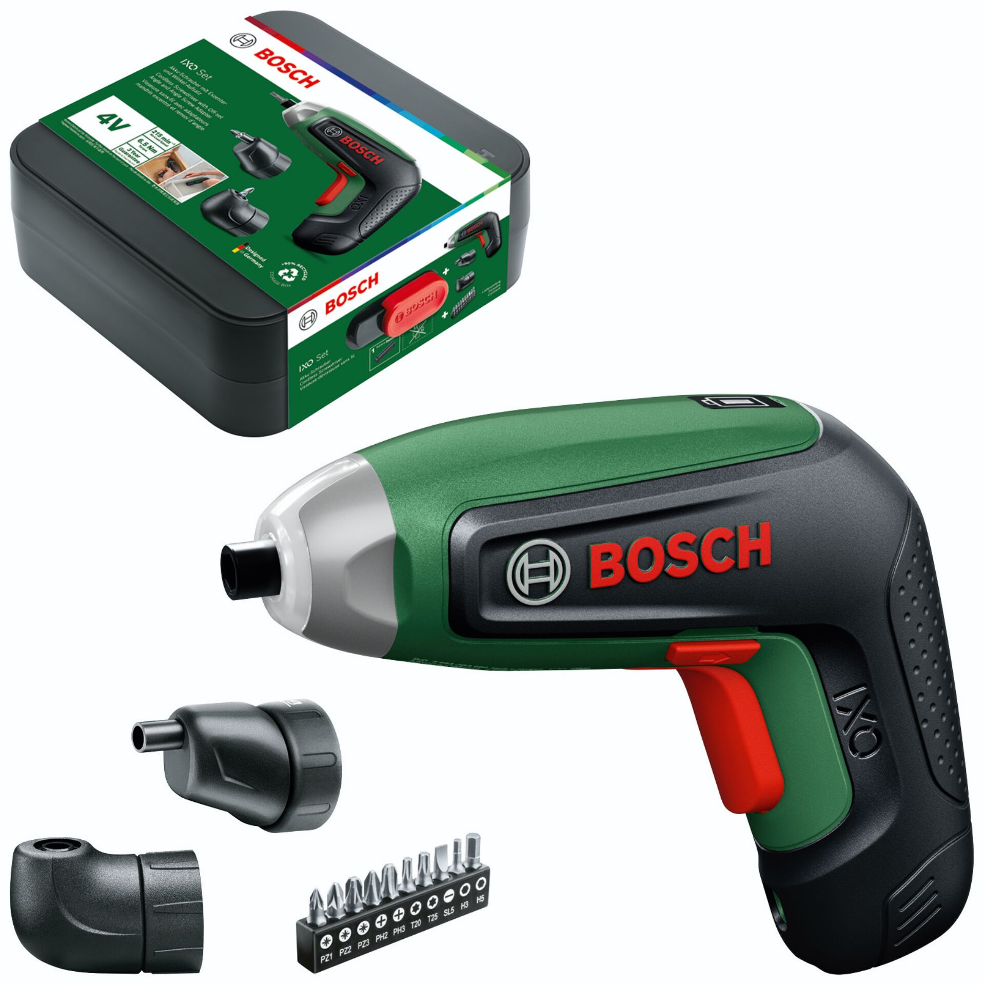 Schraubendreher, Akku-Schrauber, Bosch, Anleitung, Koffer