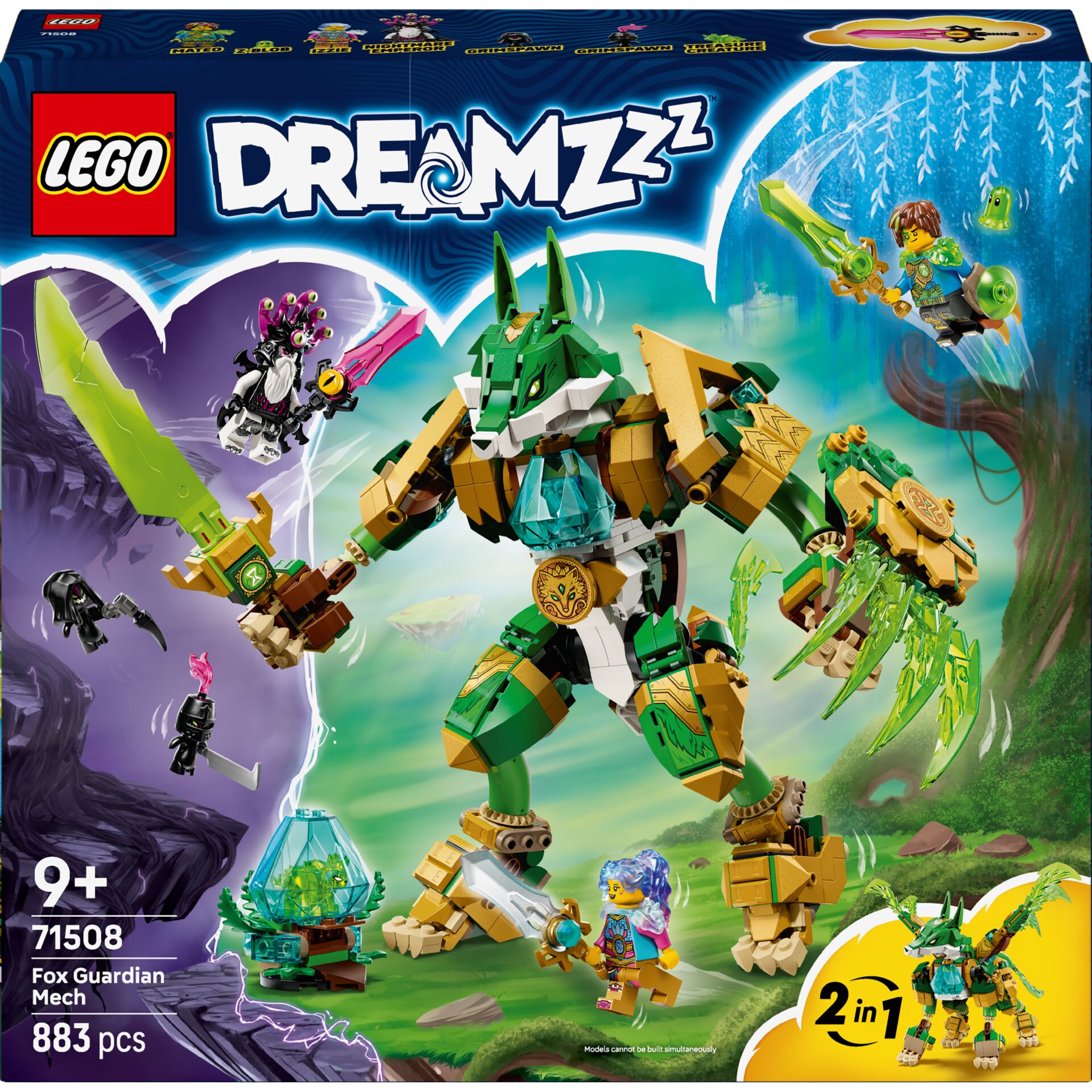 lego, dreamzz, mech, dragon, giant creature