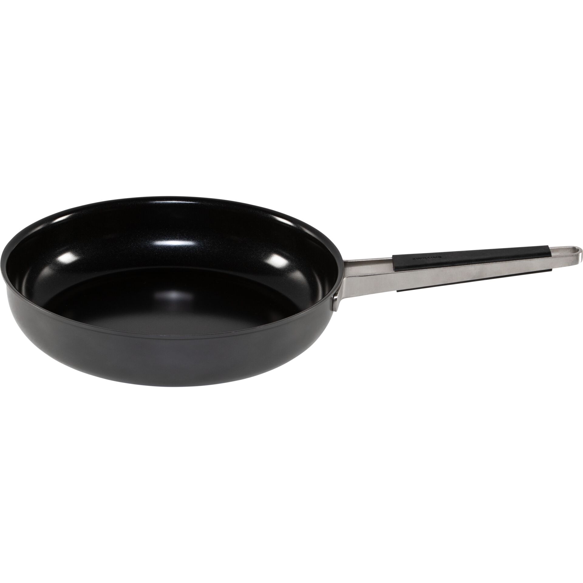 Pfanne, Bratpfanne, Antihaft, Stahlgriff, Schwarz