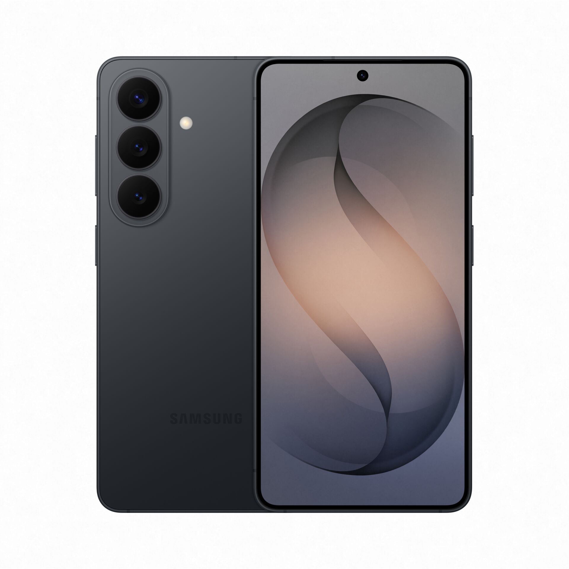 smartphone, Galaxy S21 Stil, Dreifach-Kamera, schwarz, OLED-Display