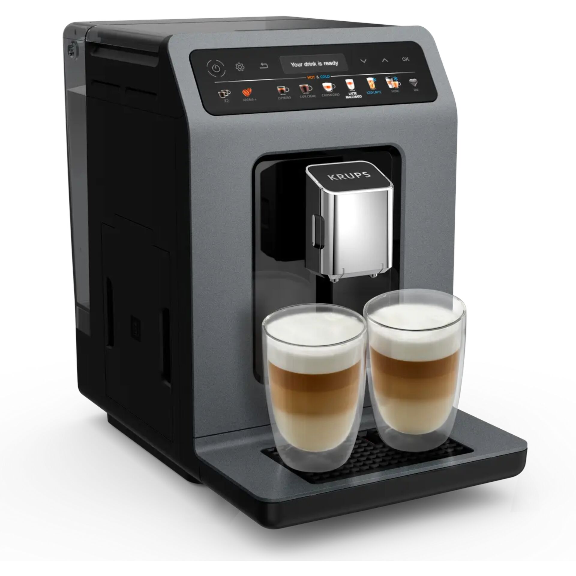 Kaffeemaschine, Kaffeevollautomat, Espresso, Milchschaum, Kaffeeauslauf