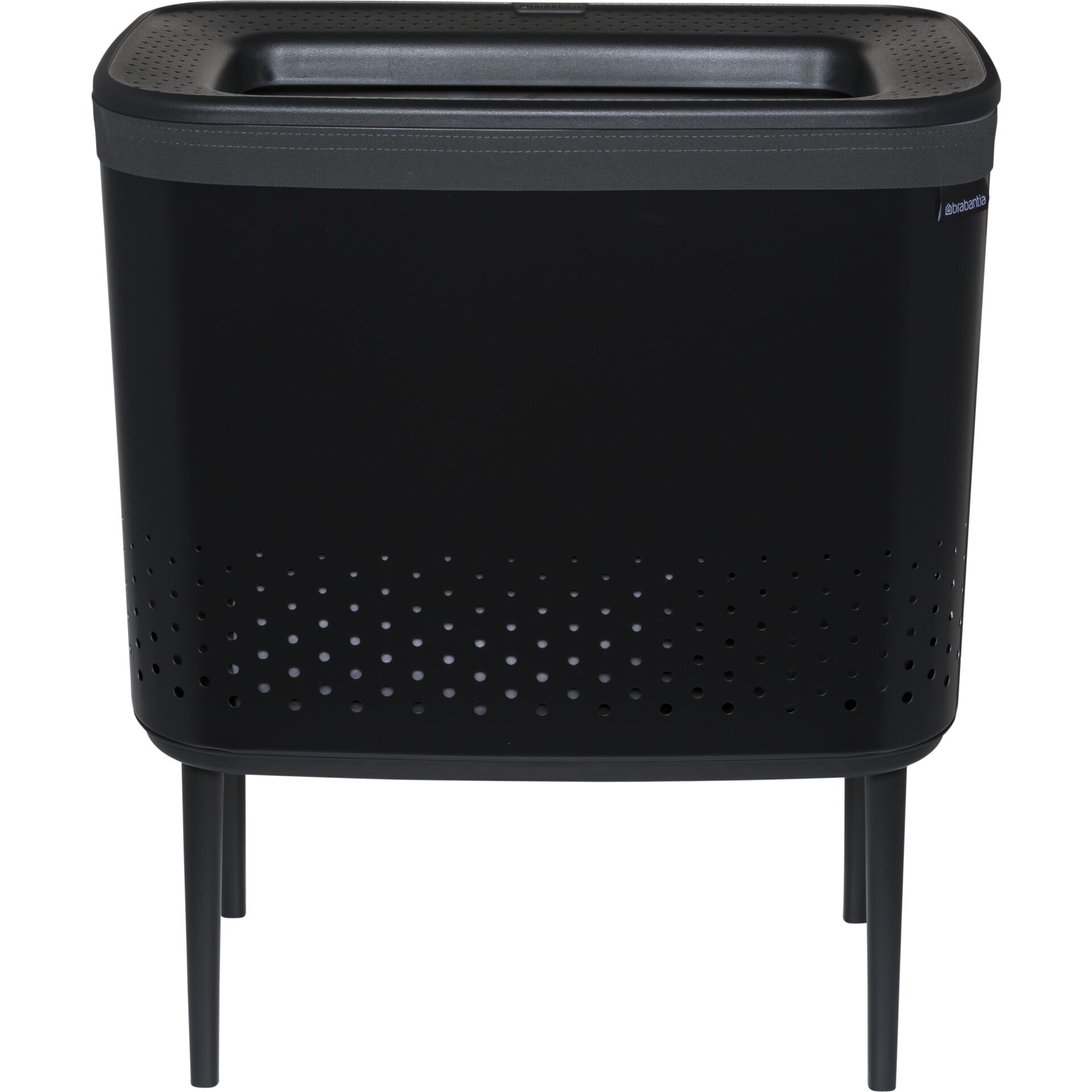 Brabantia Bo Wäschekorb, 60 L  schwarz
