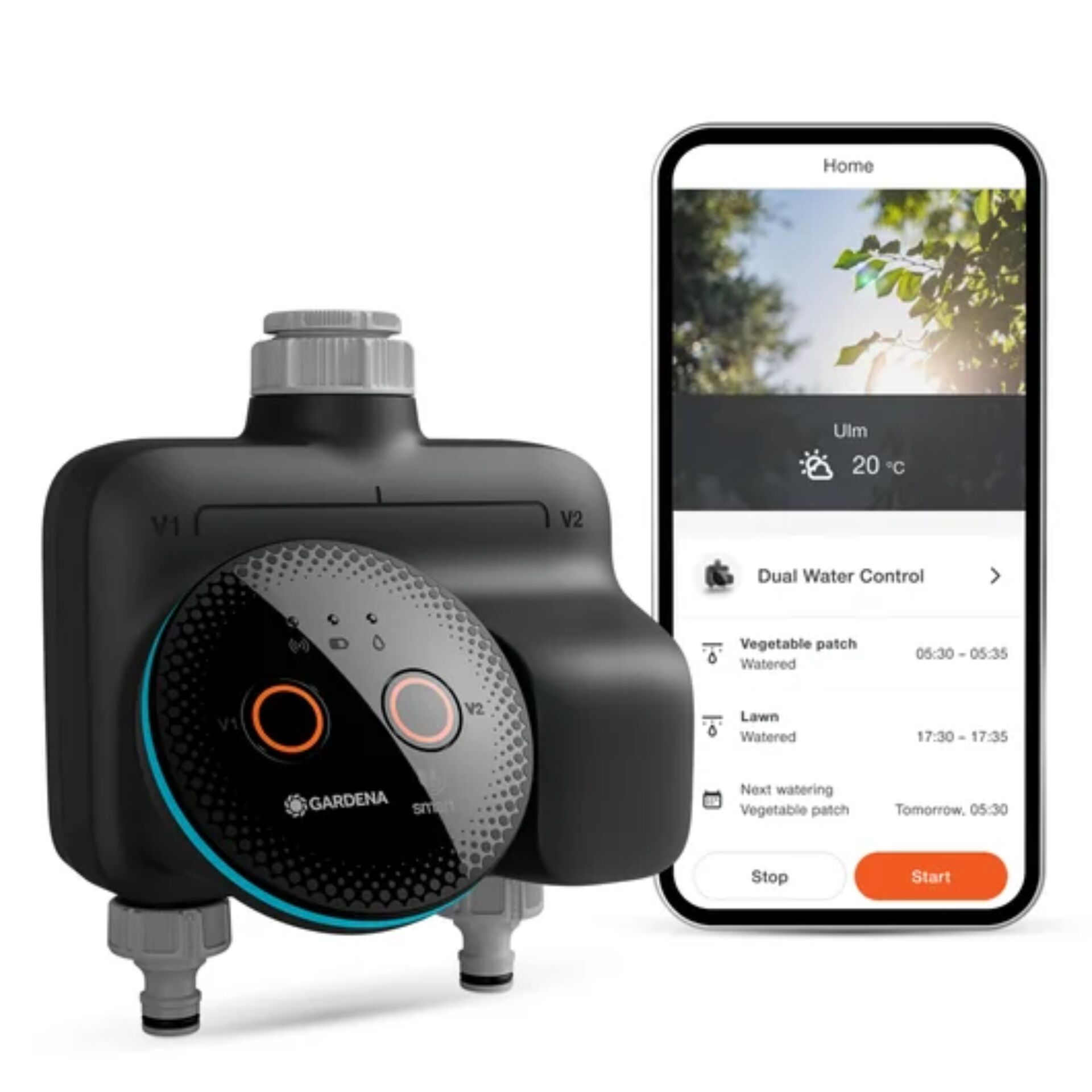 Gartenpumpe, Bewässerung, Smart-Controller, Filter, Timer