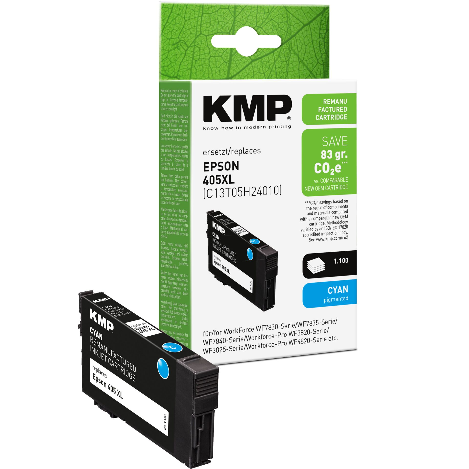 Adapter, Elektronik, Computer-Ausrüstung, Computerausrüstung, QR-Code, Cyaner Tintenpatrone, Tintenpatrone, Druckertintenpatrone, Epson Kompatibel, Remanufactured Patrone