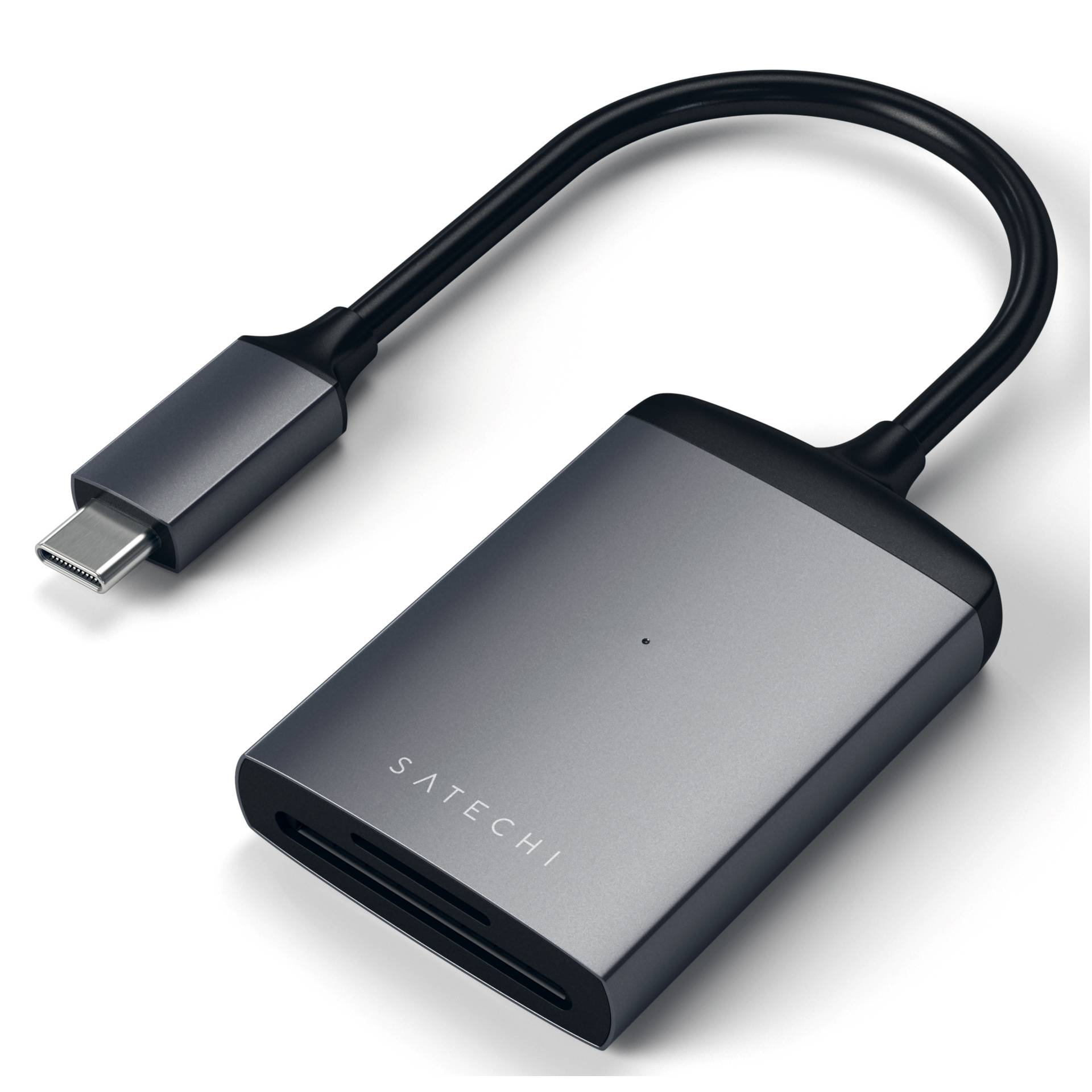 USB-C Adapter,  Aluminium,  Grau,  Dongle,  Satechi