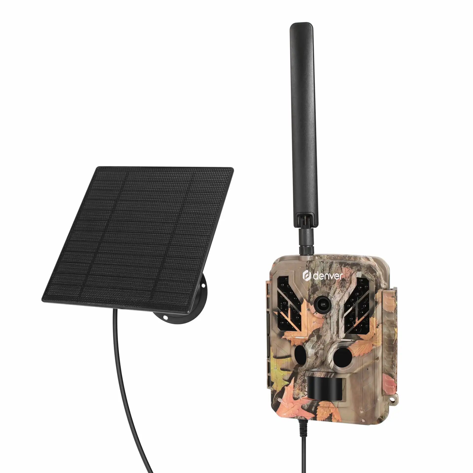 Trail-Kamera, Kamera Falle, Solarmodul, Tarnung, Antenne
