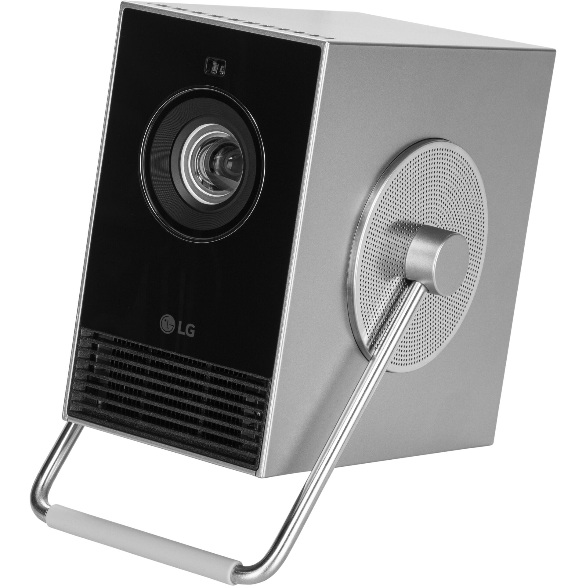 Projektor, LED, Kompakt, Kühlgrill, Stativ