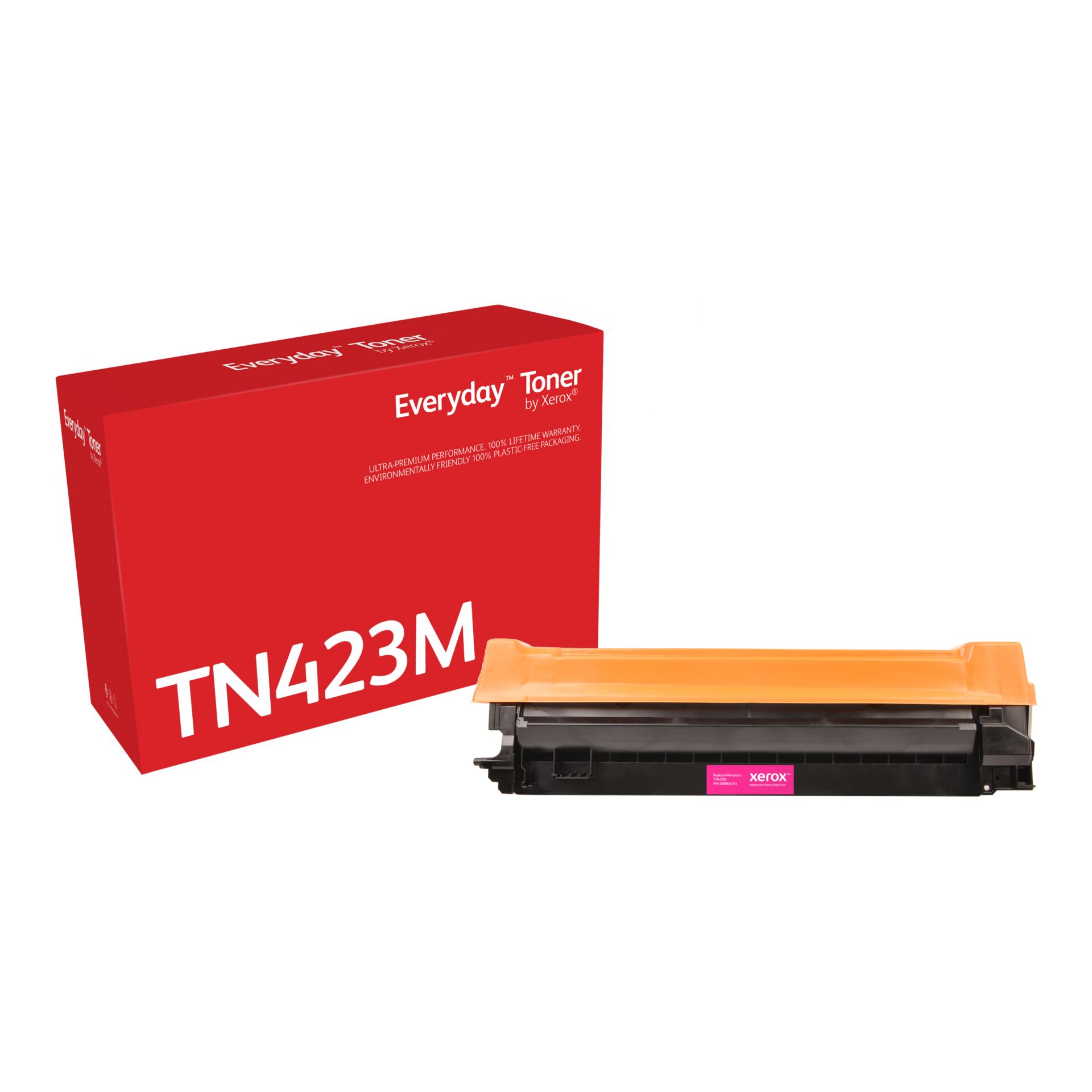 Toner, TN423M, Xerox, Verpackung, Trommel?
