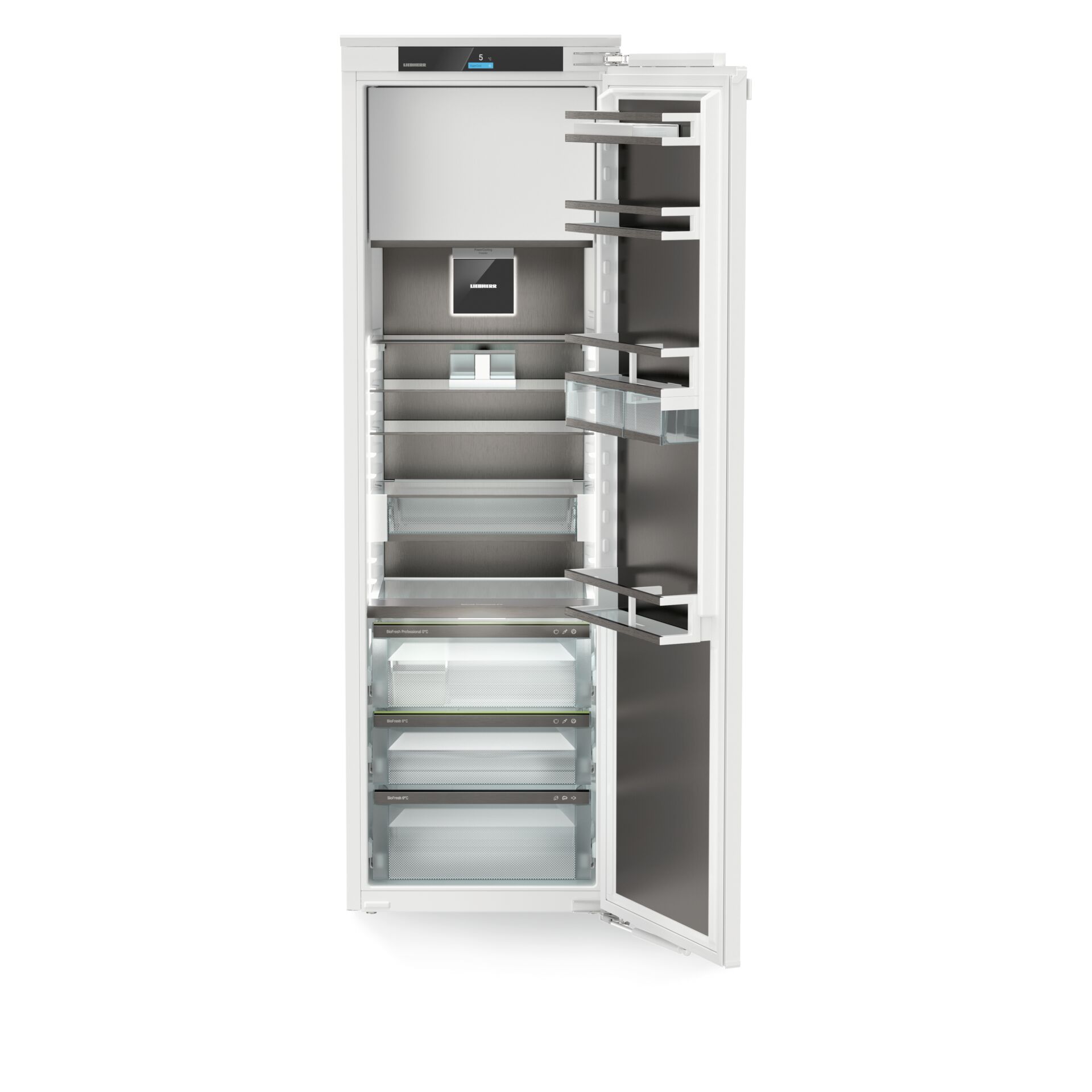 Gehäuse, Kühlschrank, Side-by-Side, Edelstahl, Türenonfront